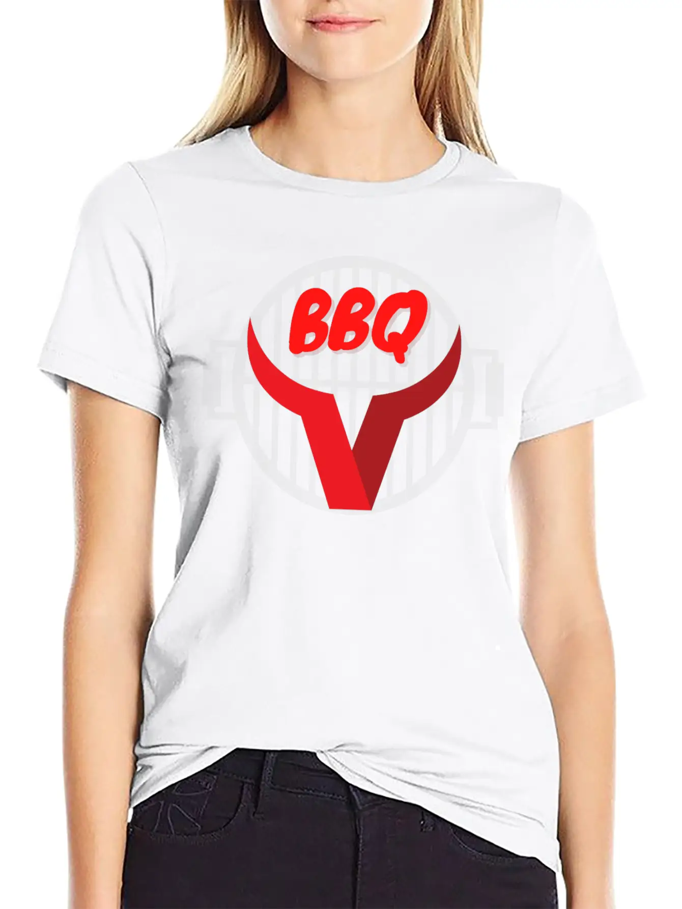 BBQ - Barbecue Season Unisex Short Sleeve Soft Cotton T-Shirt – Casual Everyday Wear