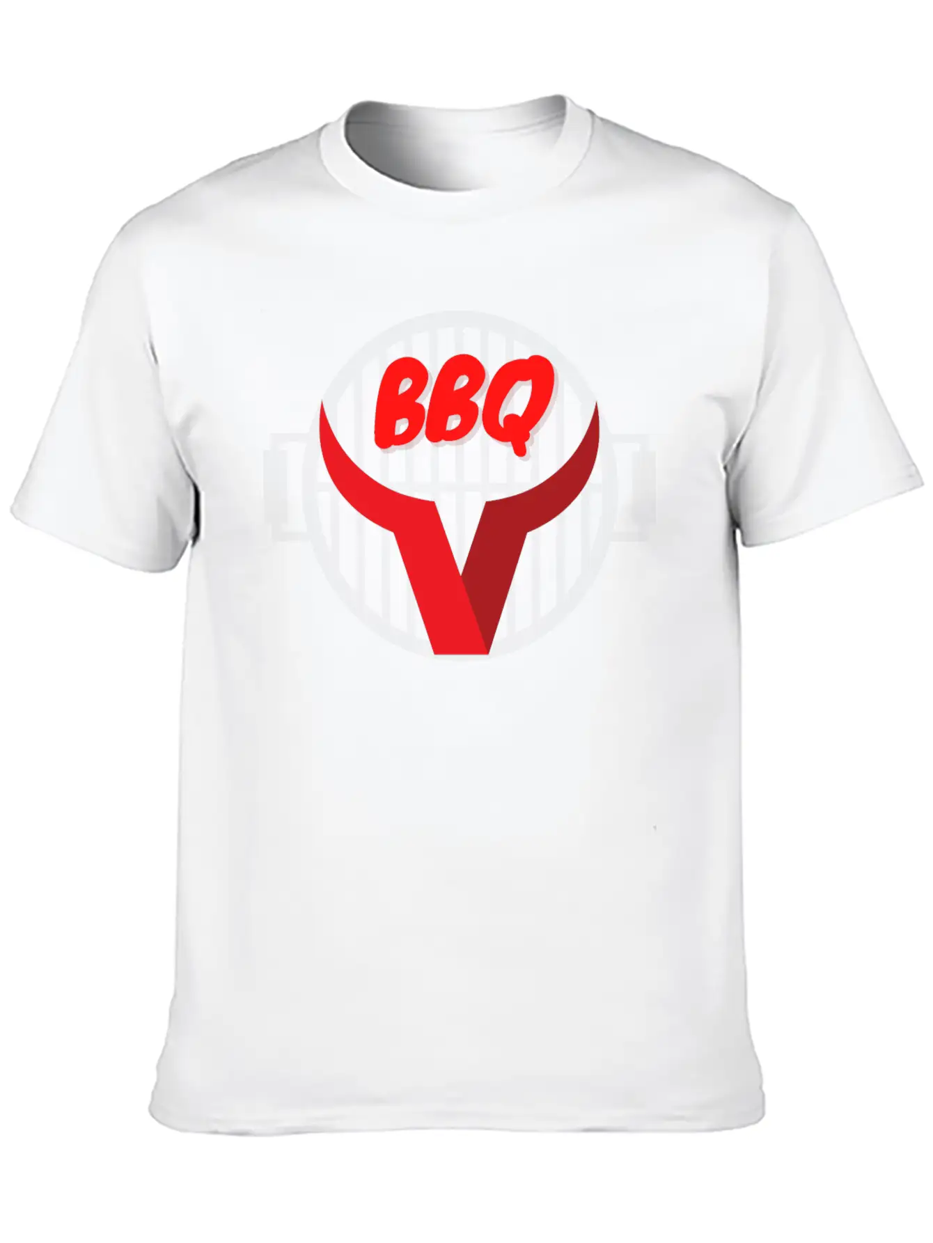 BBQ - Barbecue Season Unisex Short Sleeve Soft Cotton T-Shirt – Casual Everyday Wear