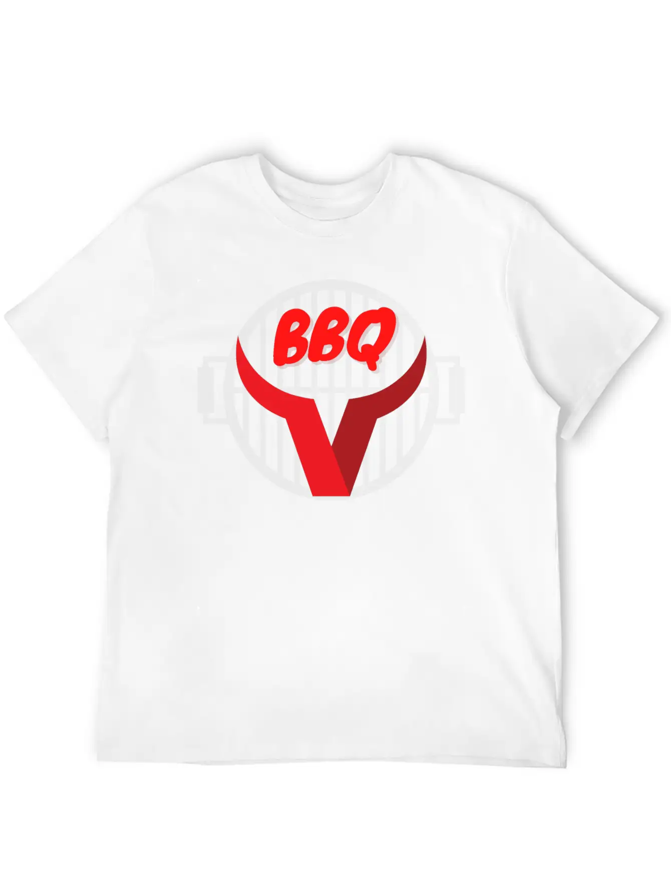 BBQ - Barbecue Season Unisex Short Sleeve Soft Cotton T-Shirt – Casual Everyday Wear