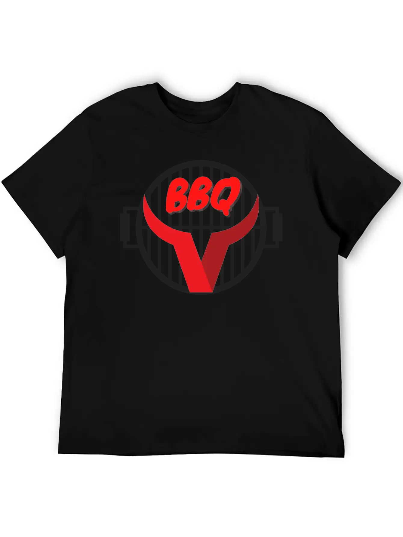 BBQ - Barbecue Season Unisex Short Sleeve Soft Cotton T-Shirt – Casual Everyday Wear