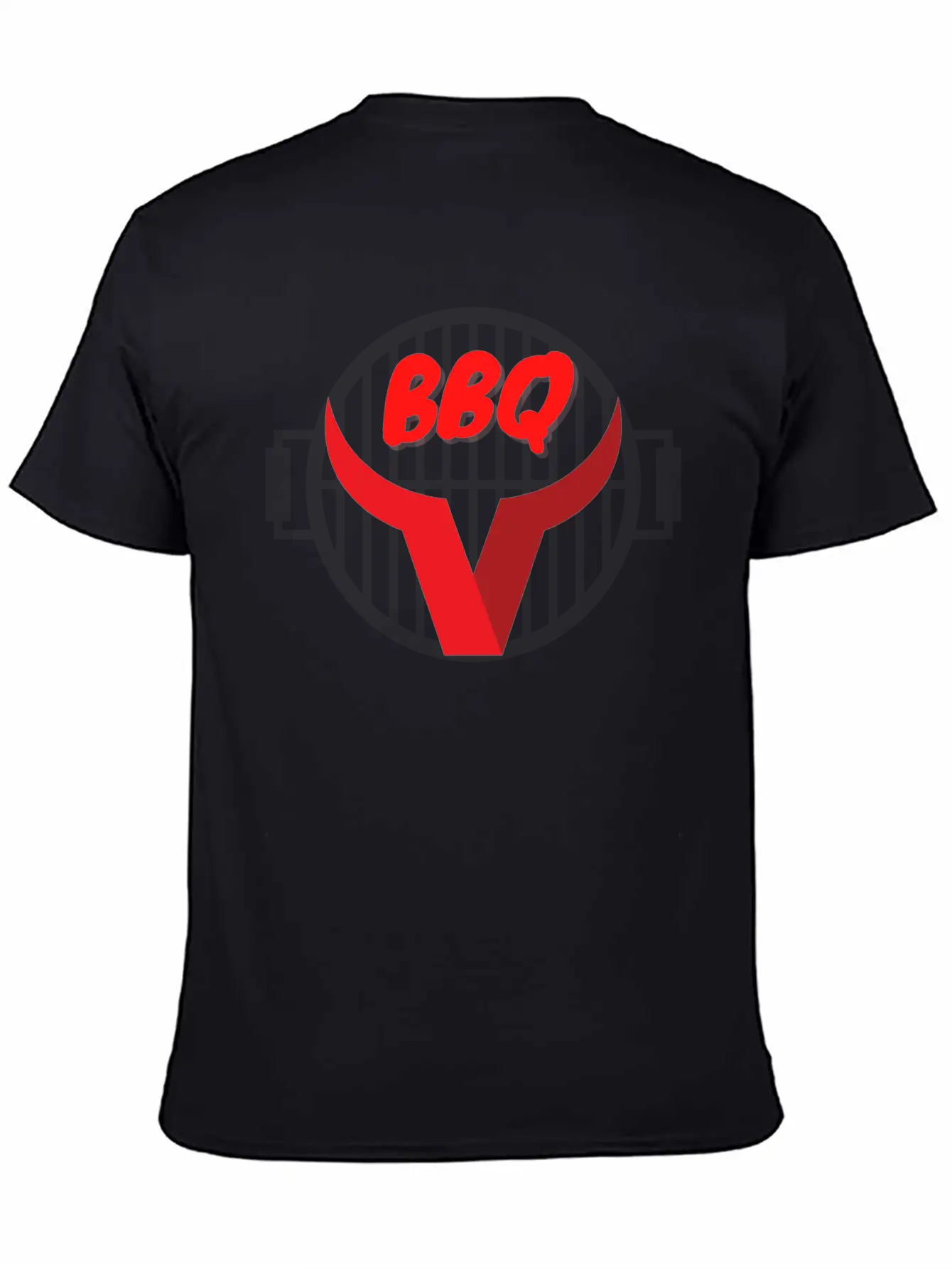 BBQ - Barbecue Season Unisex Short Sleeve Soft Cotton T-Shirt – Casual Everyday Wear