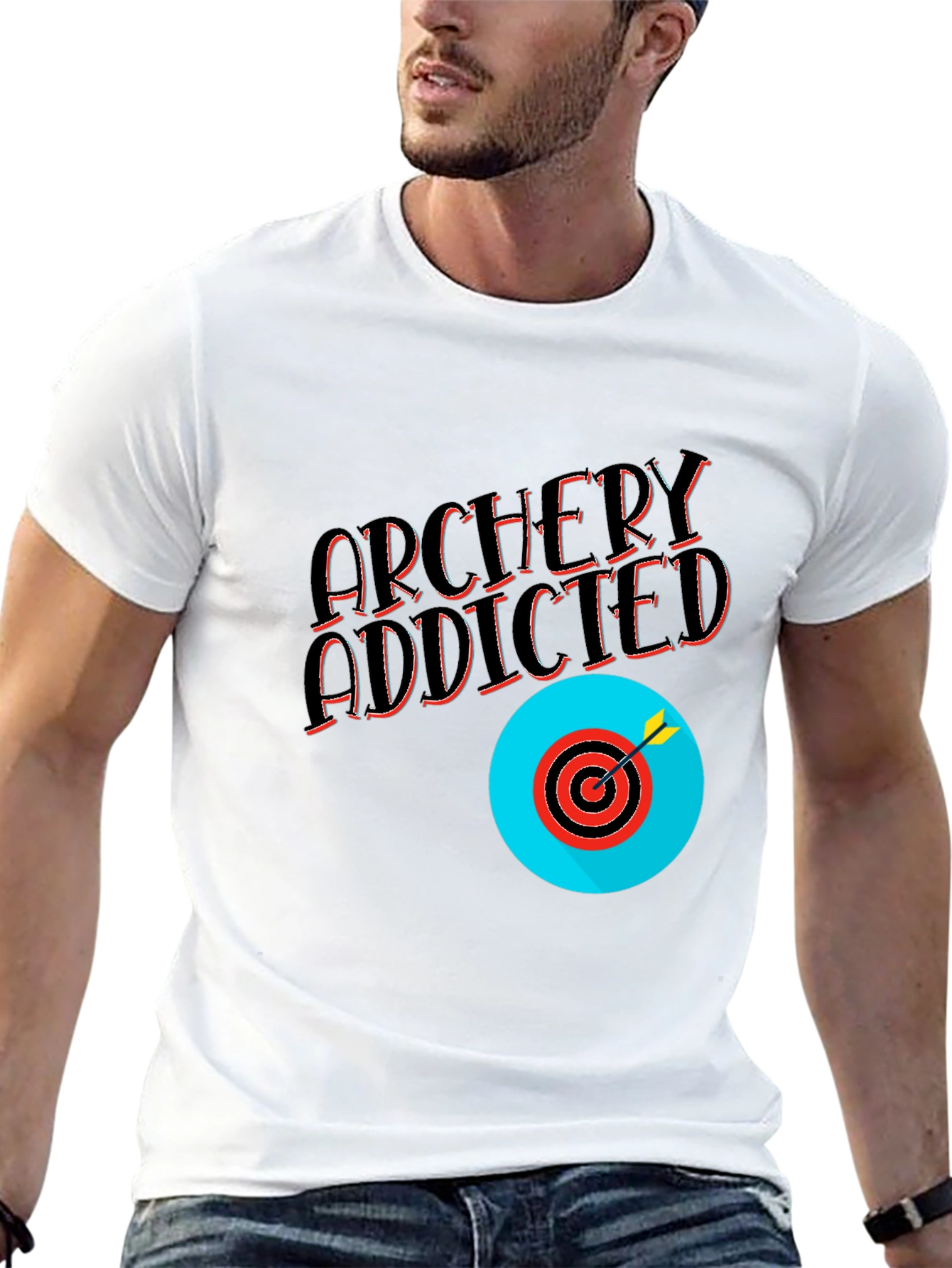 Archery Addicted Black T-Shirt