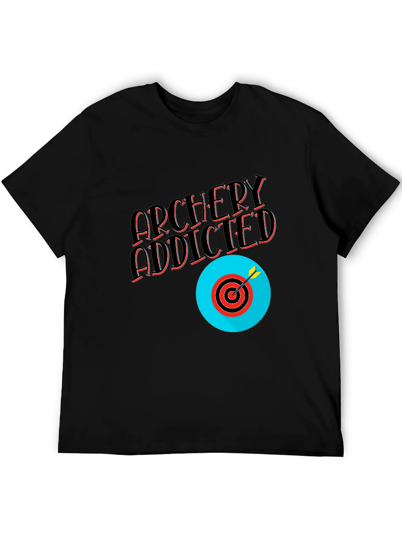 Archery Addicted Black T-Shirt
