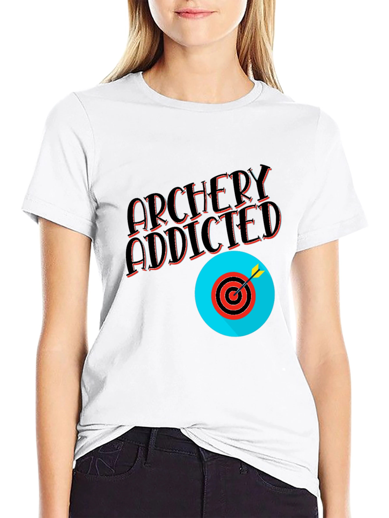Archery Addicted Black T-Shirt