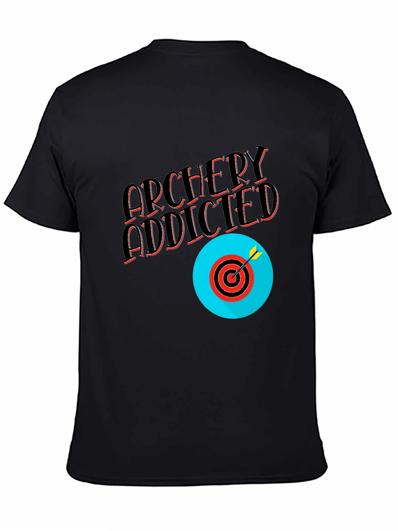 Archery Addicted Black T-Shirt
