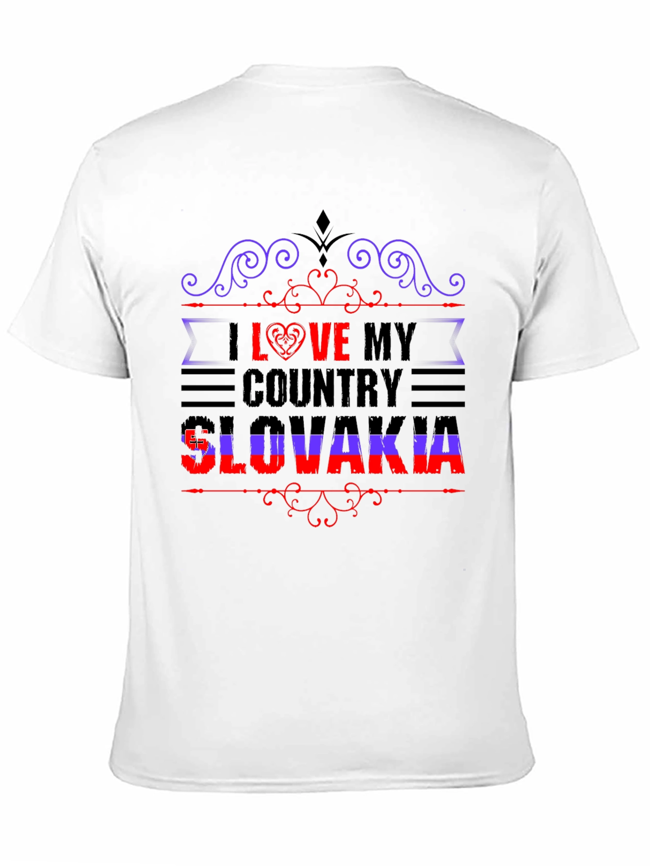 I Love My Country Slovakia T-Shirt