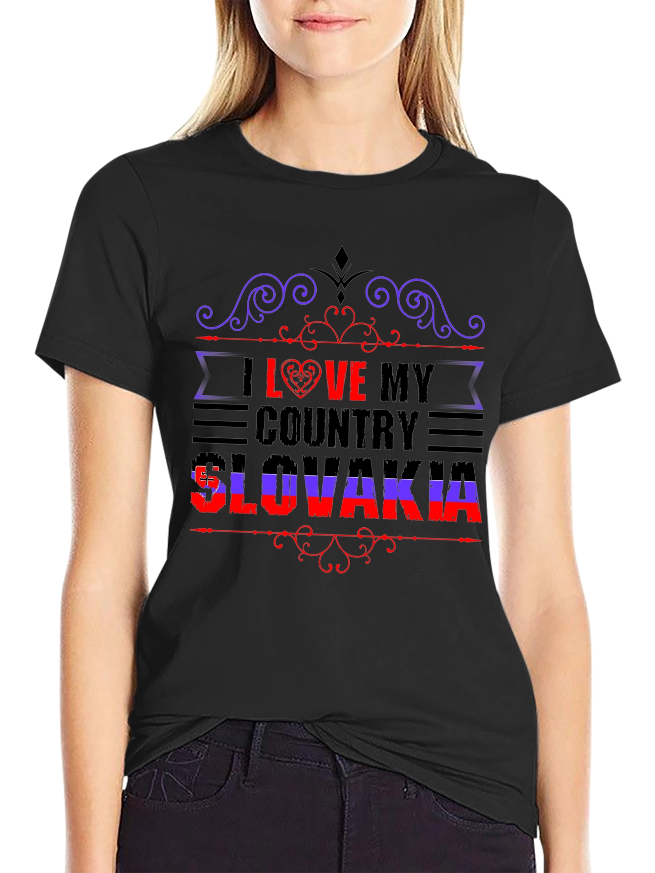 I Love My Country Slovakia T-Shirt