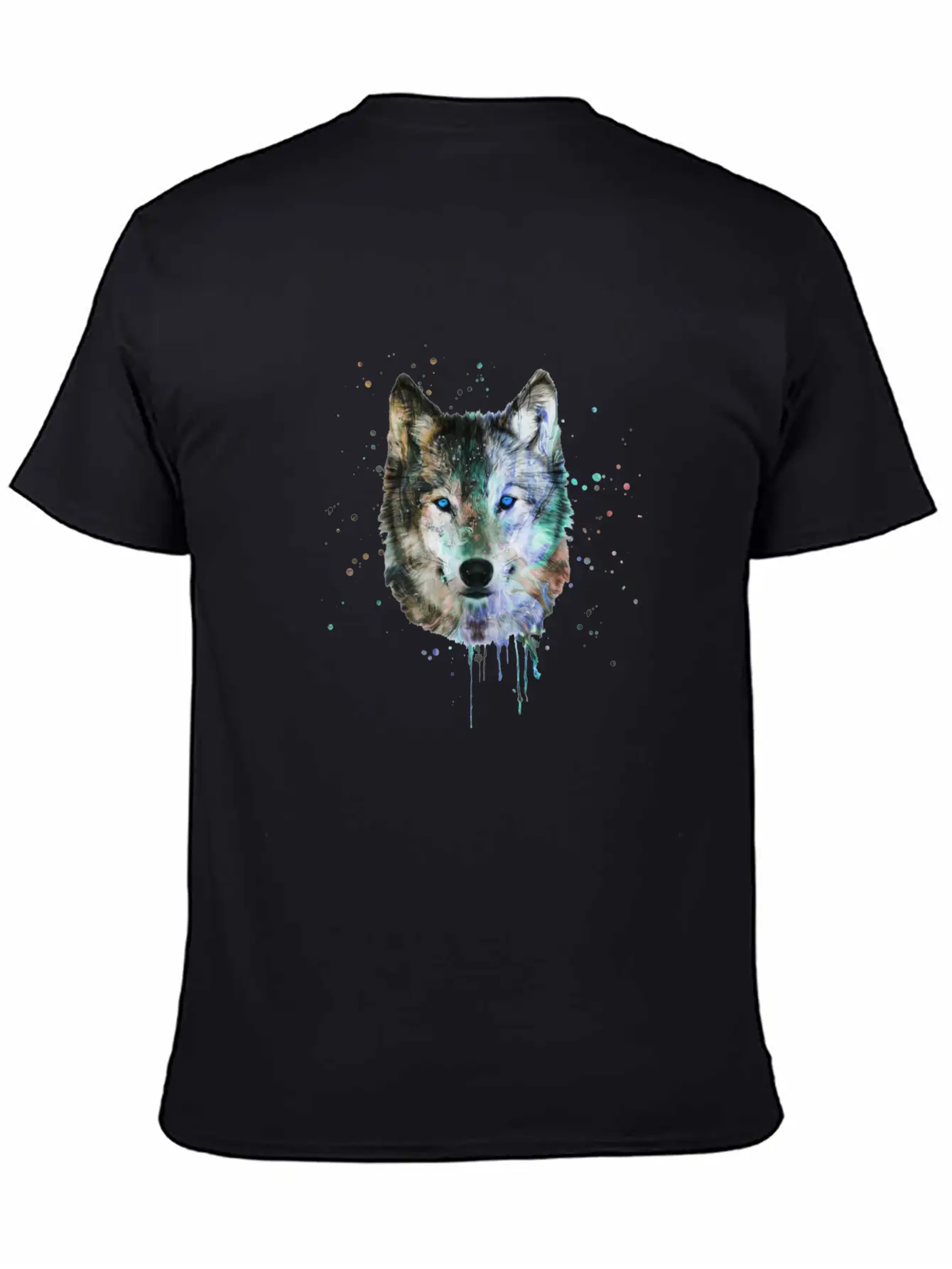 Be A Wild Wolf Unisex Short Sleeve Soft Cotton T-Shirt – Casual Everyday Wear