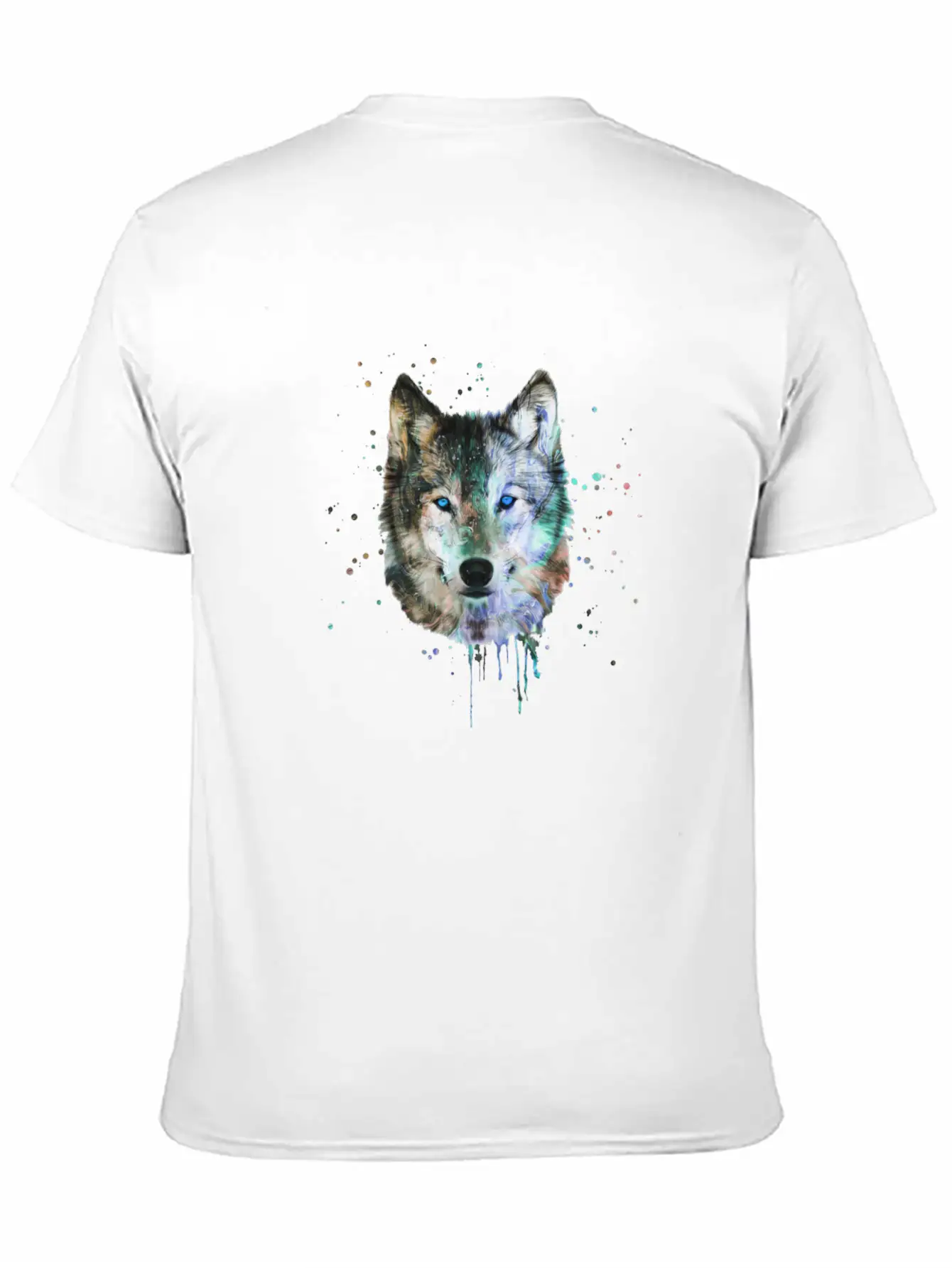 Be A Wild Wolf Unisex Short Sleeve Soft Cotton T-Shirt – Casual Everyday Wear