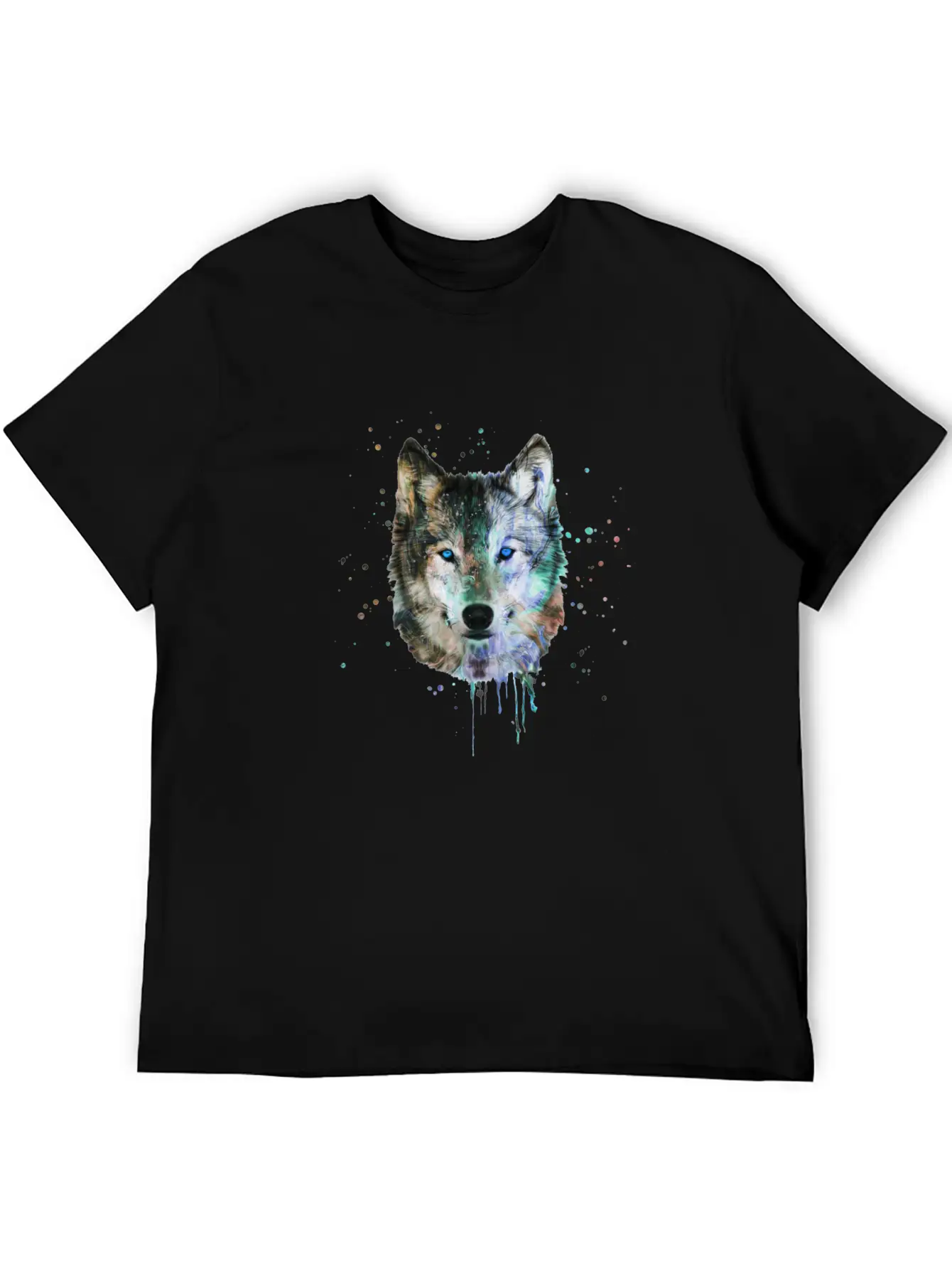 Be A Wild Wolf Unisex Short Sleeve Soft Cotton T-Shirt – Casual Everyday Wear