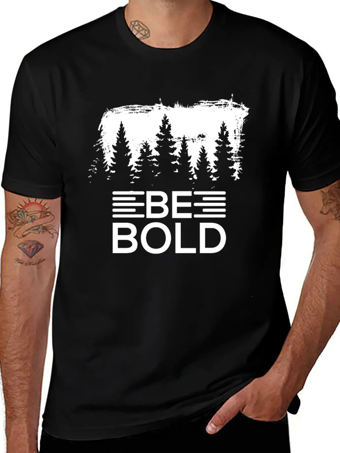 Be Bold Basic Graphic T-Shirt – Daily Comfort In Soft Cotton