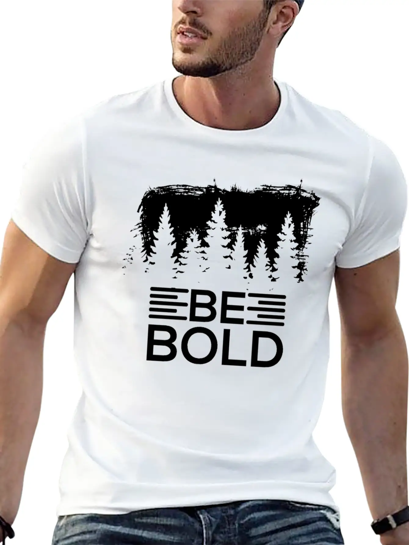 Be Bold Basic Graphic T-Shirt – Daily Comfort In Soft Cotton