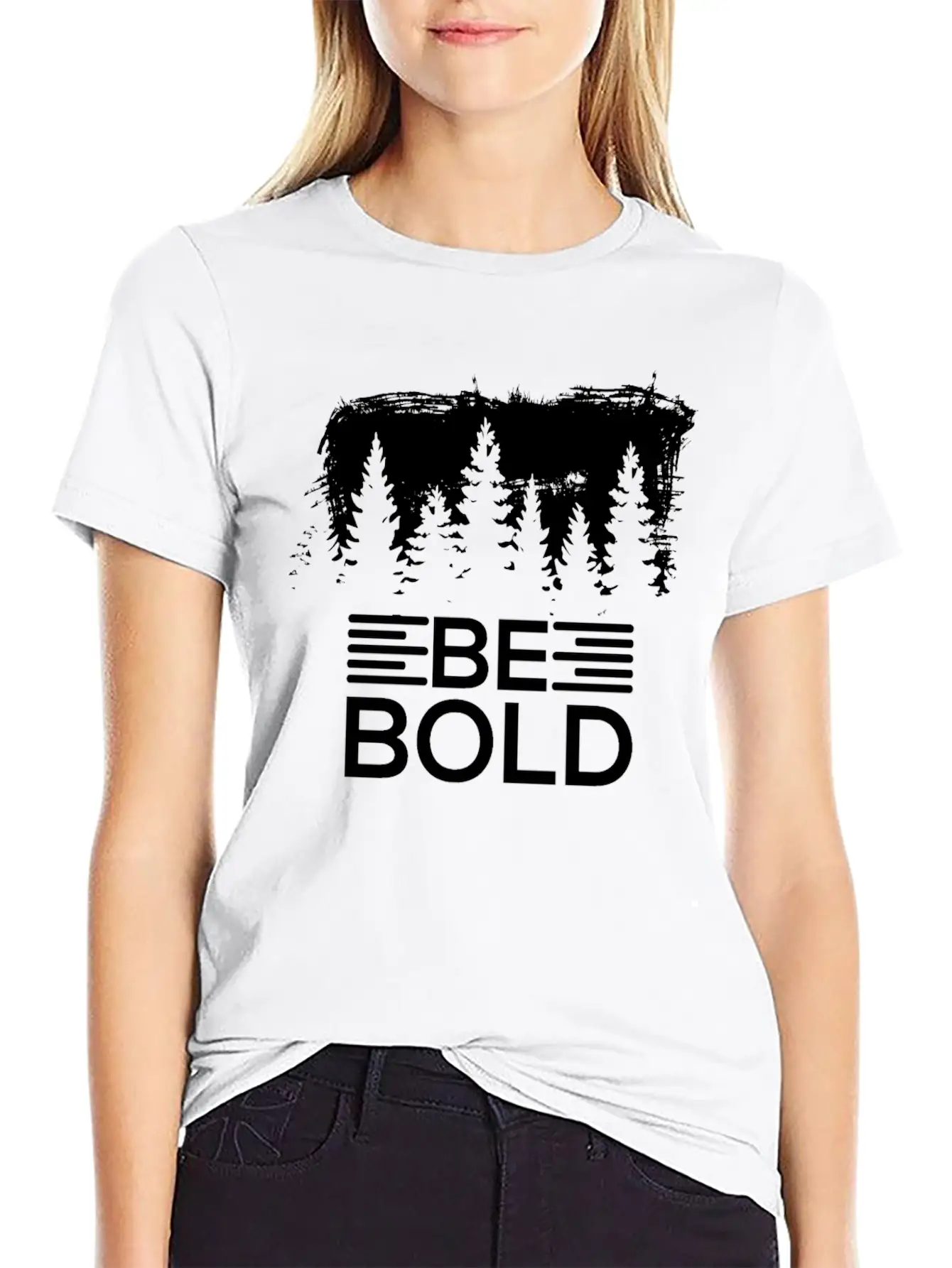 Be Bold Basic Graphic T-Shirt – Daily Comfort In Soft Cotton