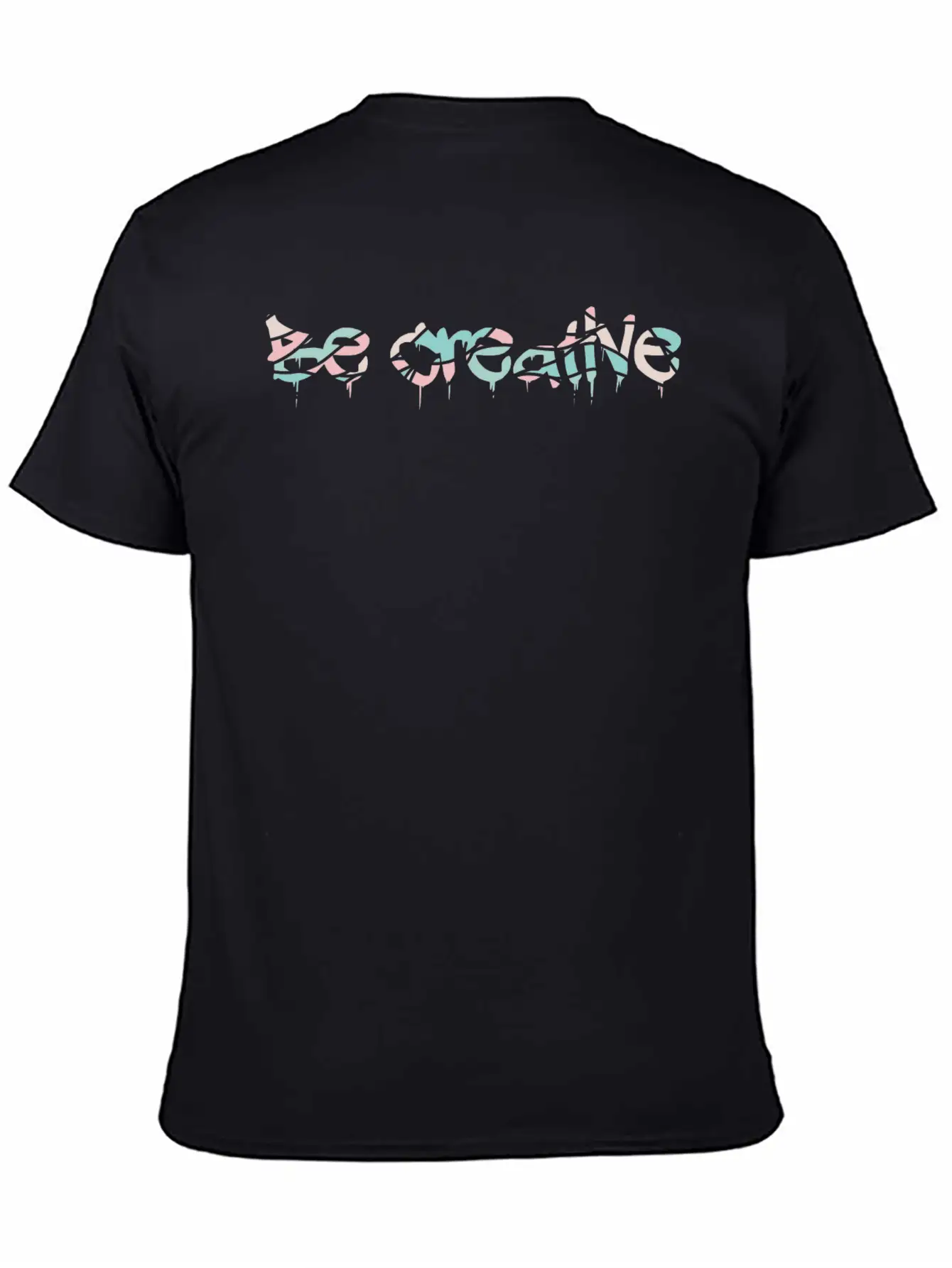 Be Creative Comfortable Minimalist Graphic Tee – Summer Style Essential