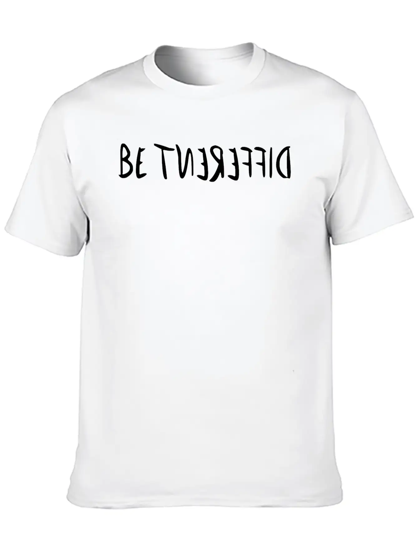 Be Different - Simple Basic T-Shirt Basic Graphic T-Shirt – Daily Comfort In Soft Cotton
