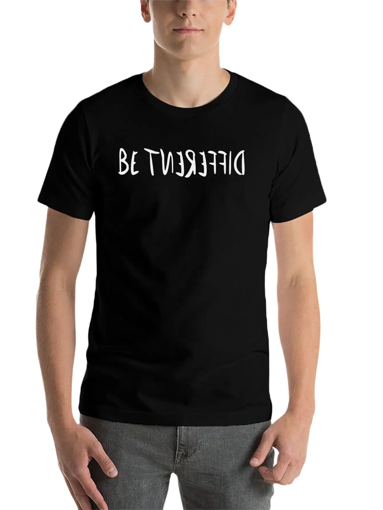 Be Different - Simple Basic T-Shirt Basic Graphic T-Shirt – Daily Comfort In Soft Cotton