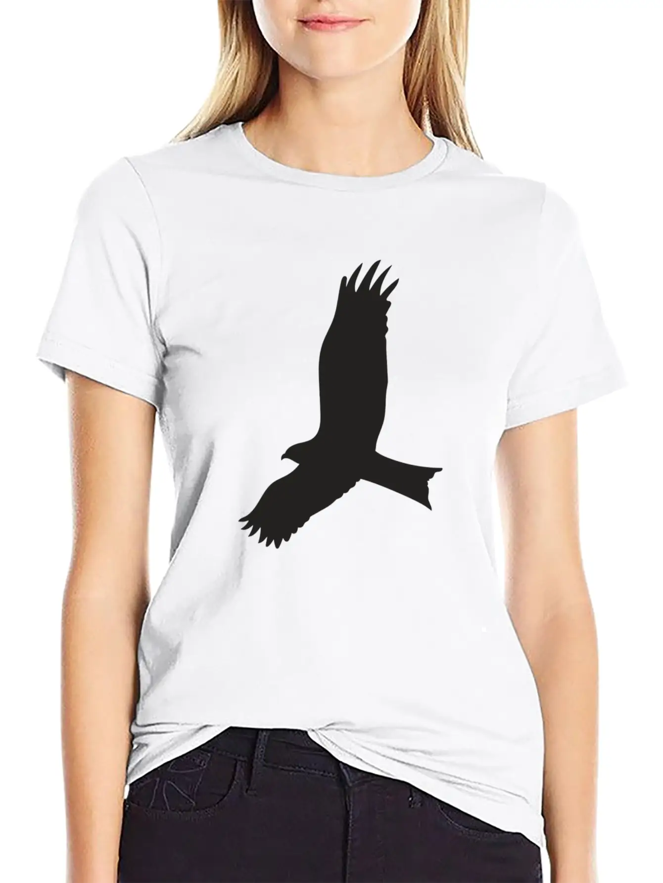 Be Free And Be An Eagle Unisex Short Sleeve Soft Cotton T-Shirt – Casual Everyday Wear