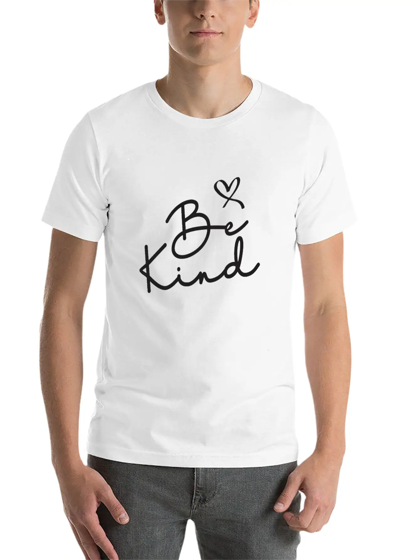 Be Kind - Motivational Timeless Short Sleeve Tee – Comfy And Minimalist Design