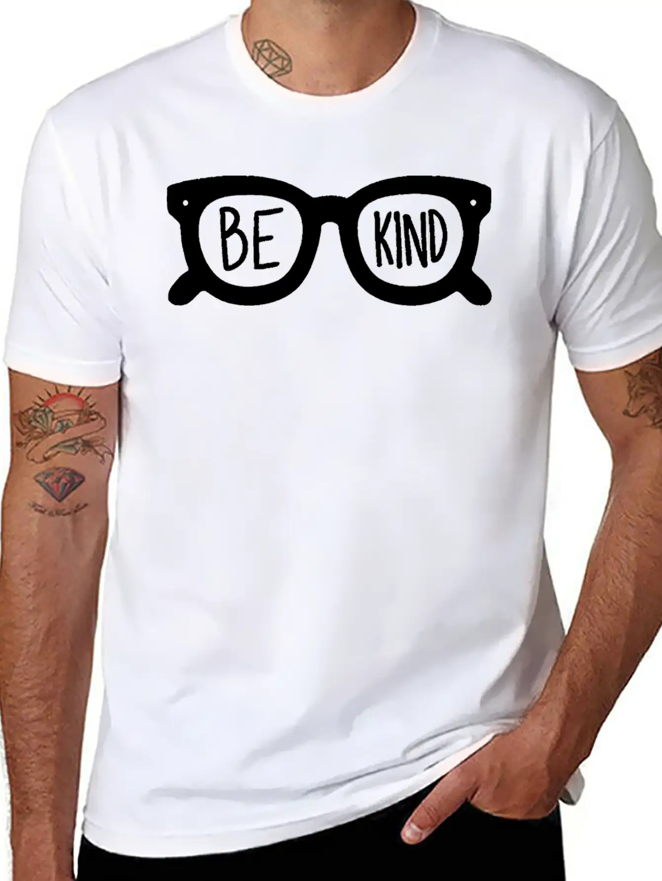 Be Kind – Spread Kindness With This Fun & Stylish Stylish Everyday T-Shirt – Unisex Basic Cotton Tee