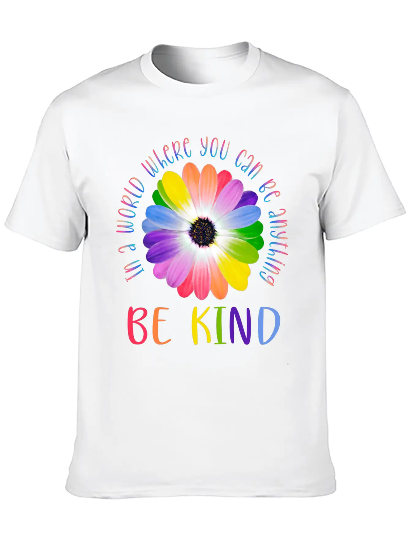 Be Kind Stylish Everyday T-Shirt – Unisex Basic Cotton Tee