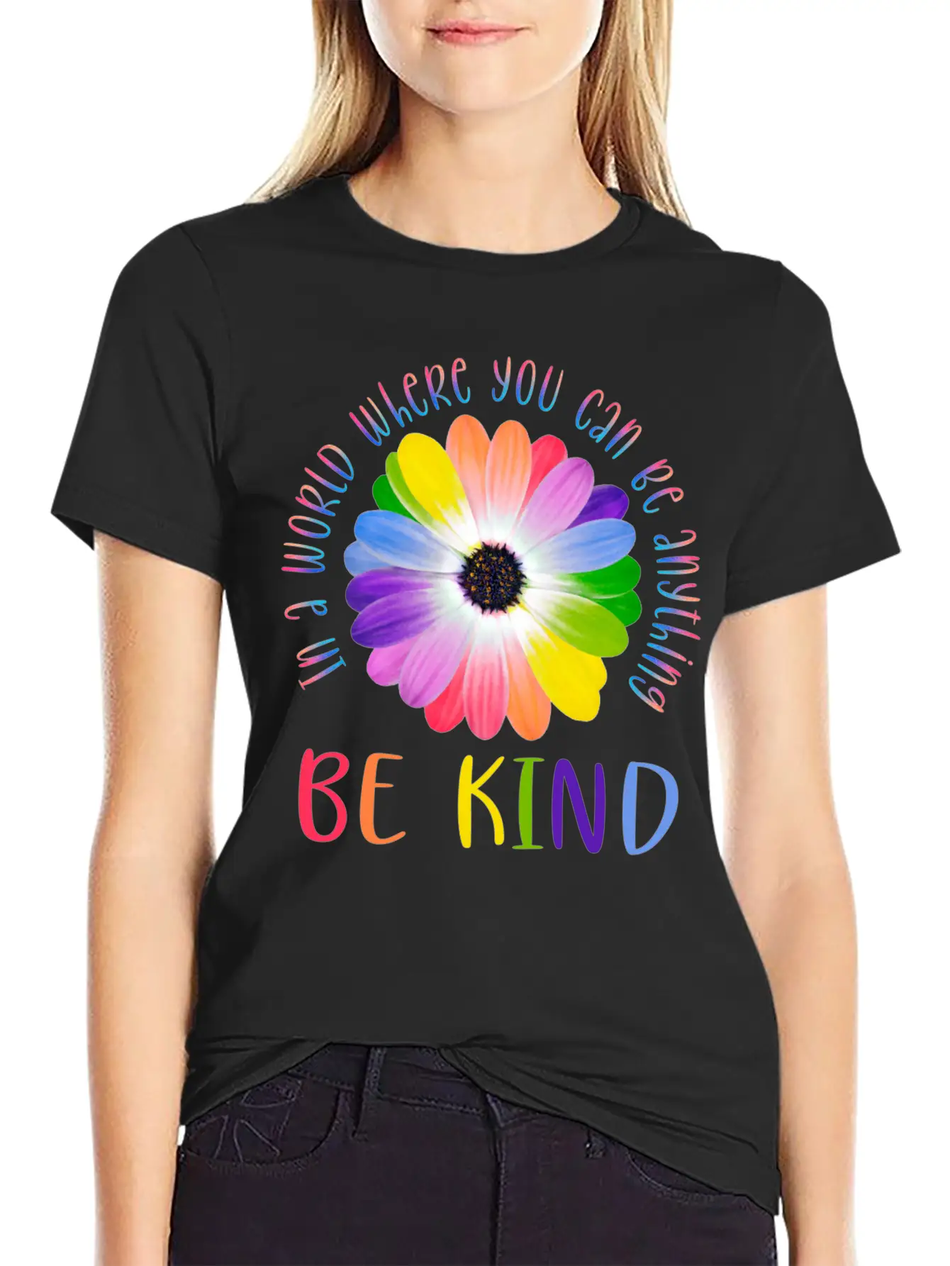 Be Kind Stylish Everyday T-Shirt – Unisex Basic Cotton Tee