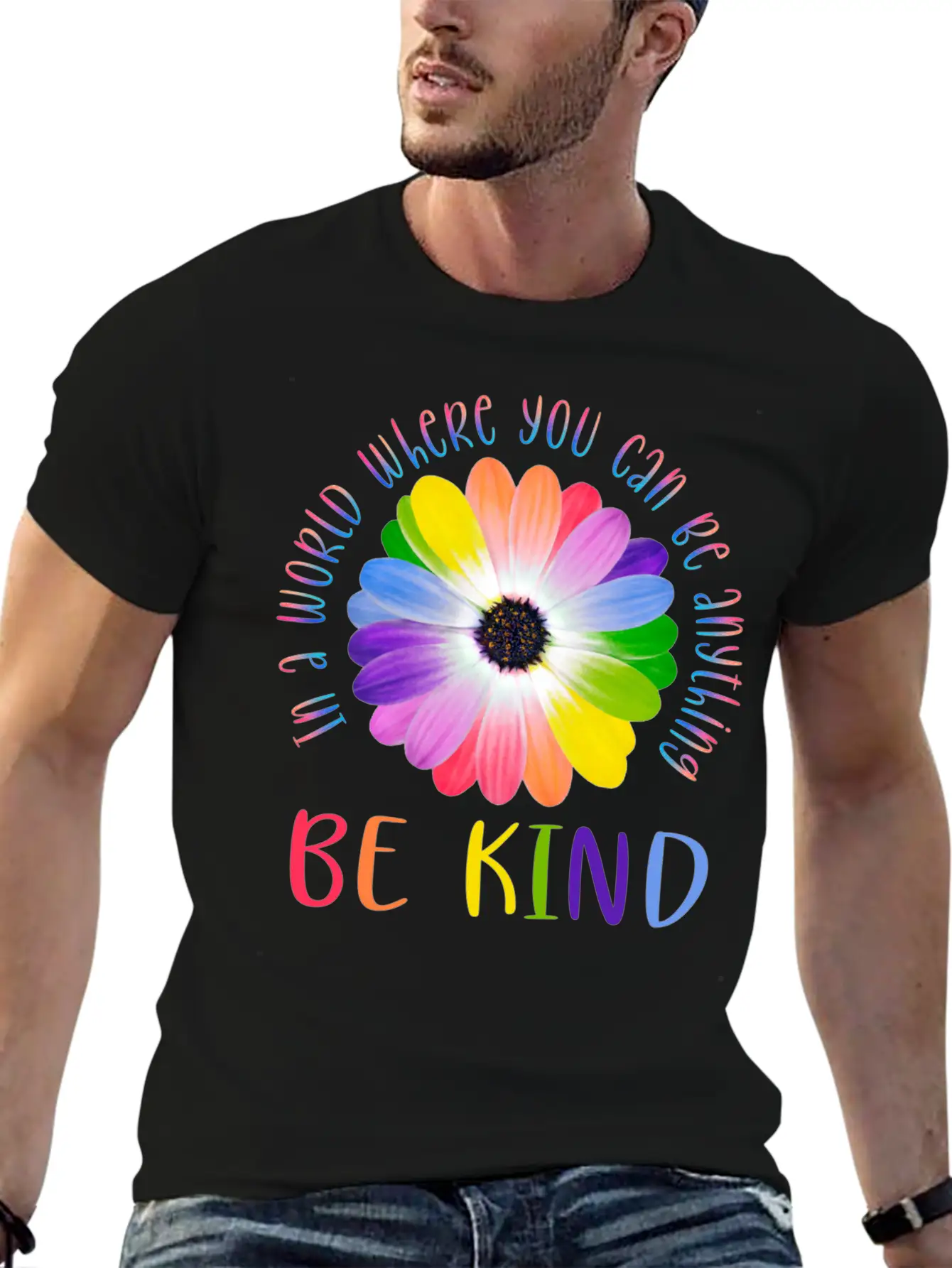 Be Kind Stylish Everyday T-Shirt – Unisex Basic Cotton Tee