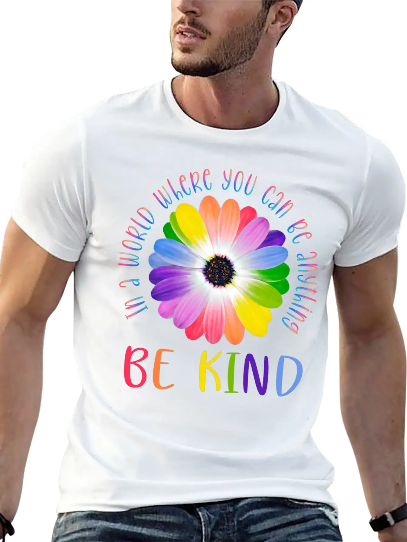 Be Kind Stylish Everyday T-Shirt – Unisex Basic Cotton Tee
