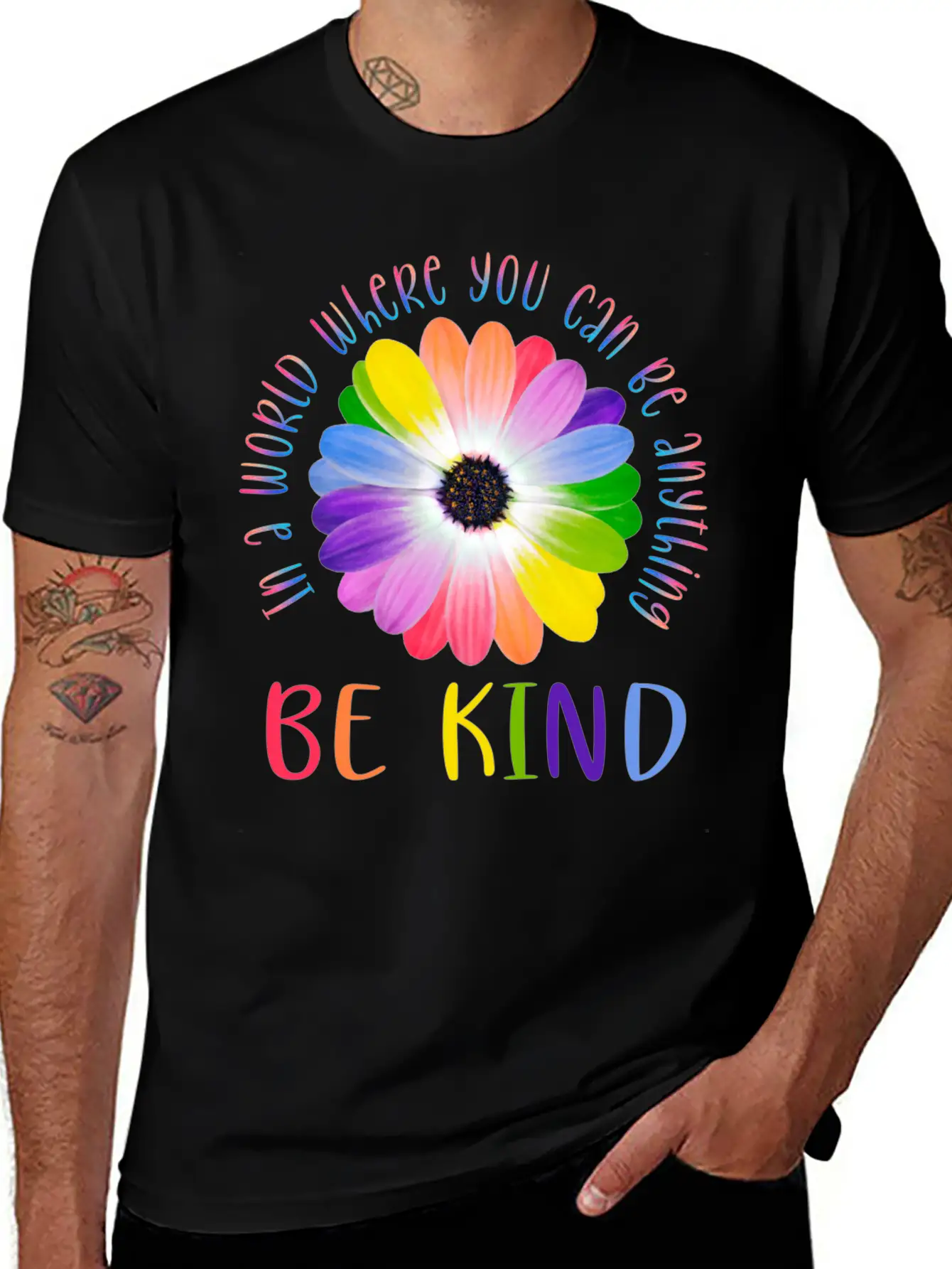 Be Kind Stylish Everyday T-Shirt – Unisex Basic Cotton Tee