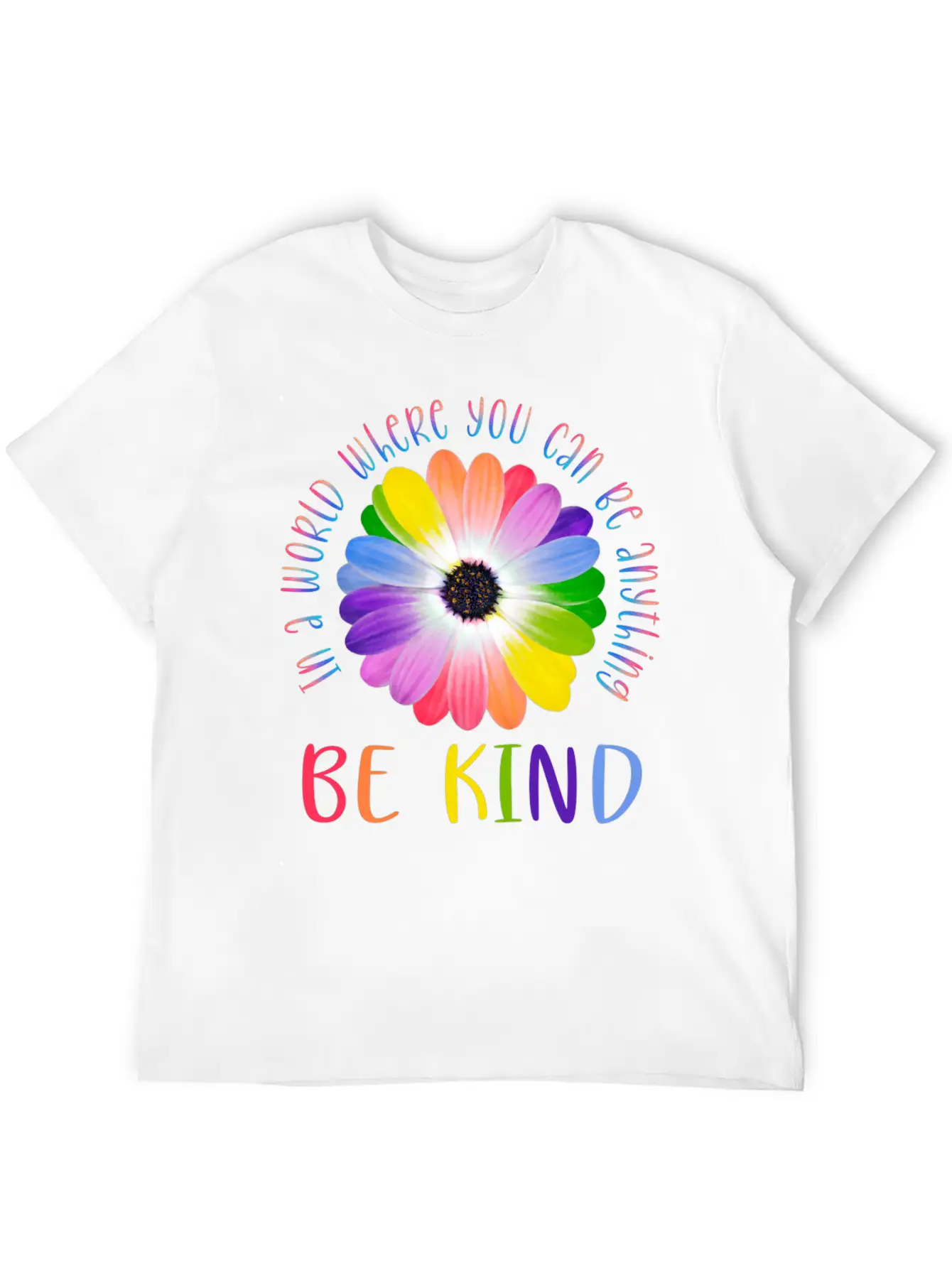Be Kind Stylish Everyday T-Shirt – Unisex Basic Cotton Tee