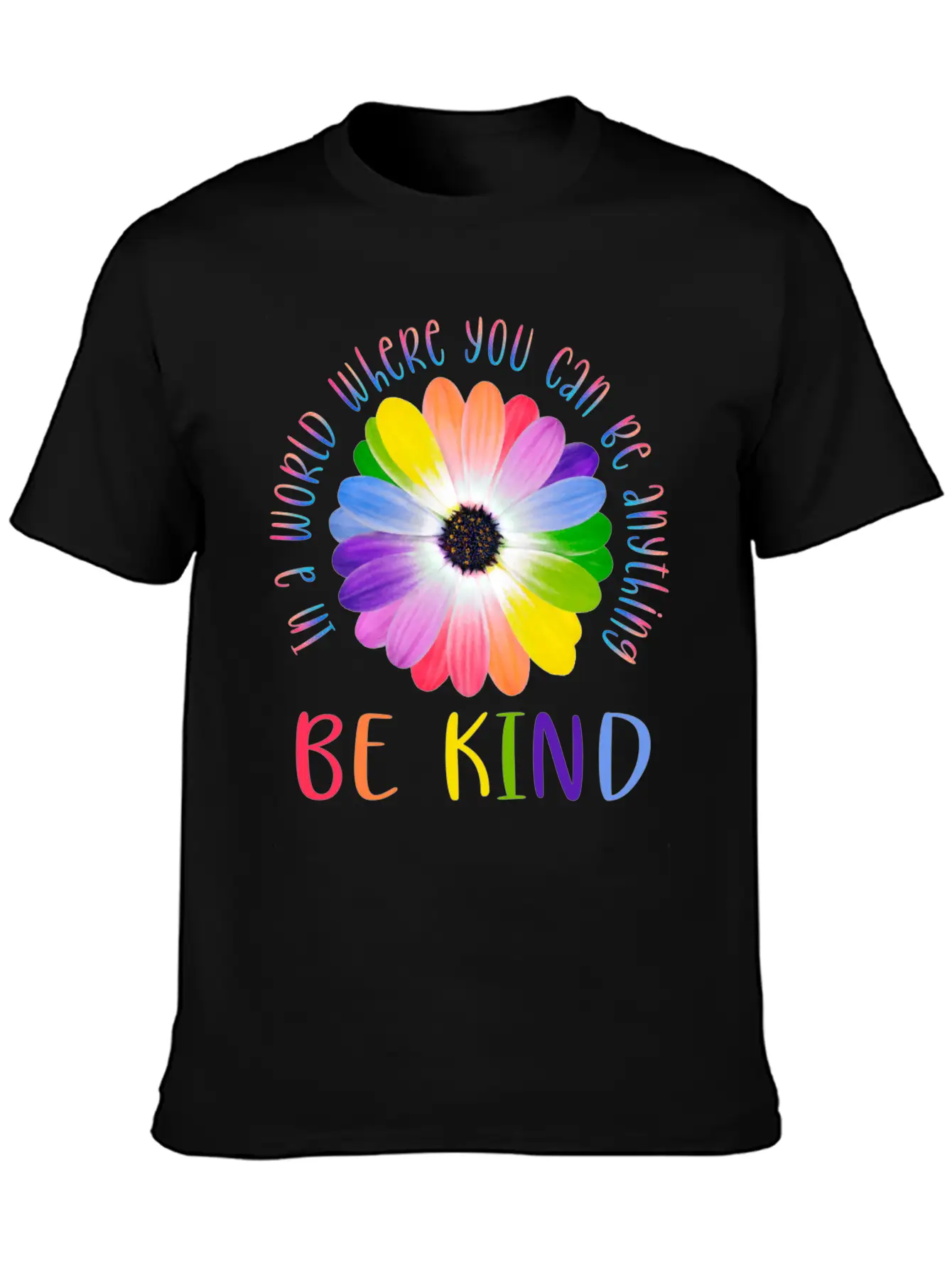 Be Kind Stylish Everyday T-Shirt – Unisex Basic Cotton Tee
