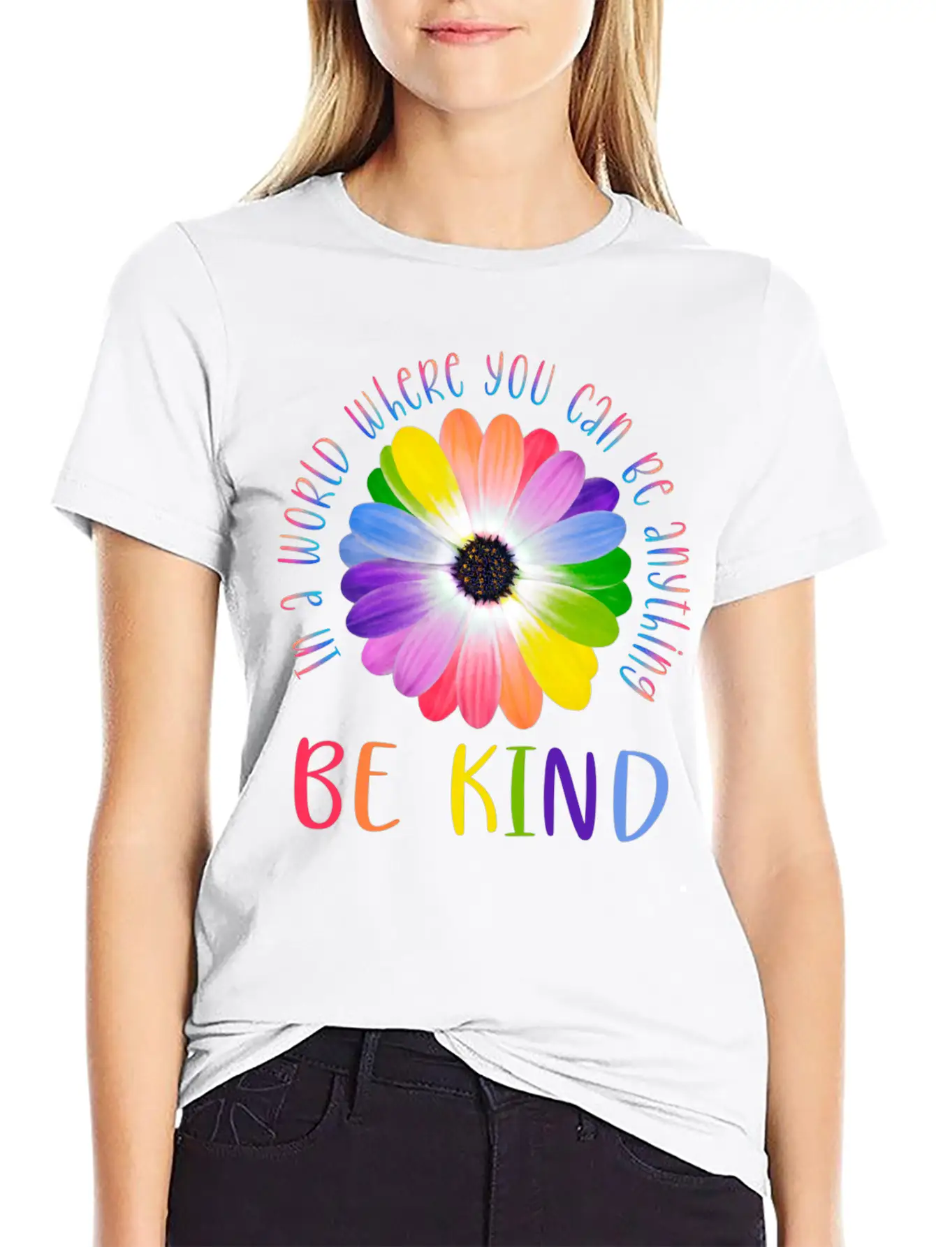 Be Kind Stylish Everyday T-Shirt – Unisex Basic Cotton Tee