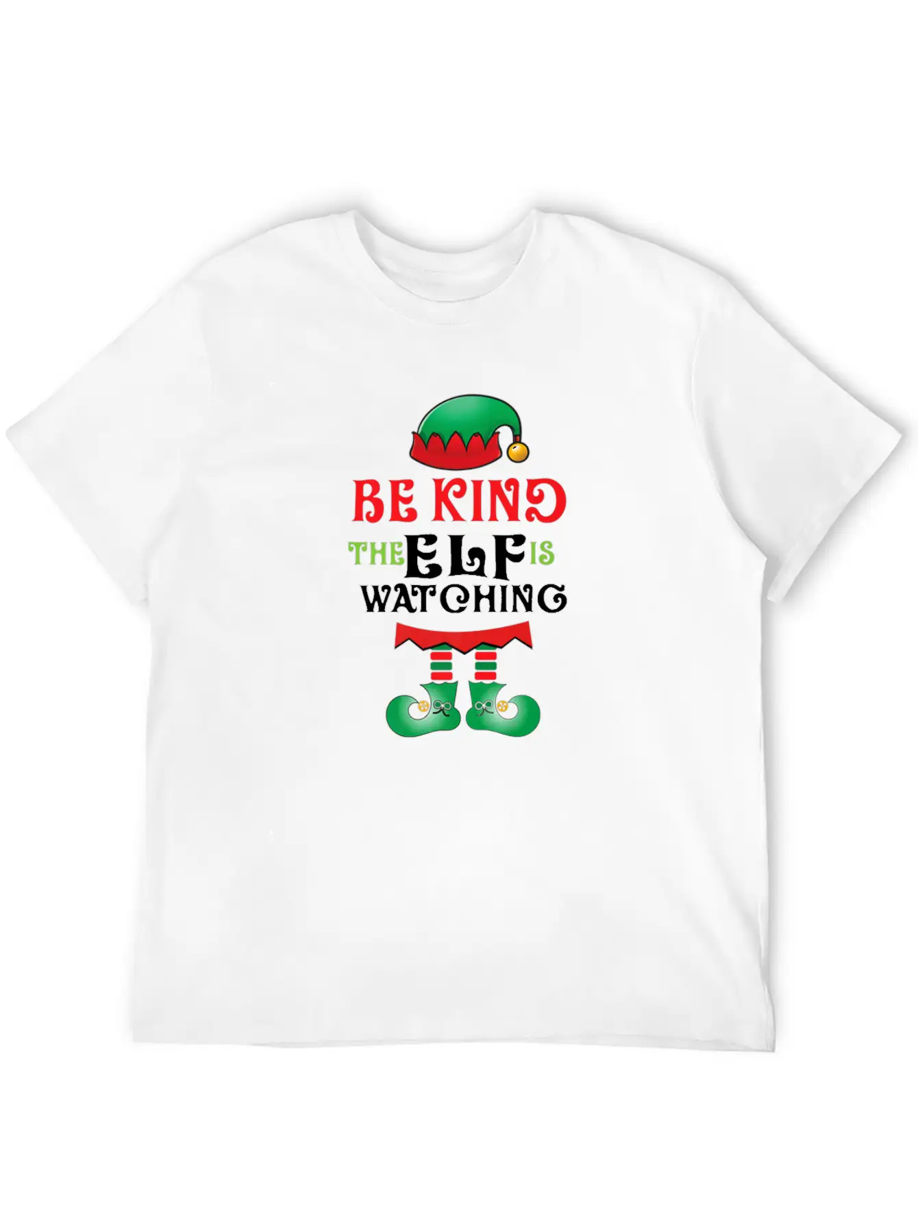 Be Kind Teacher Elf Anti Bullying Kindness Essential Unisex Summer Tee – Soft Cotton Casual Fit