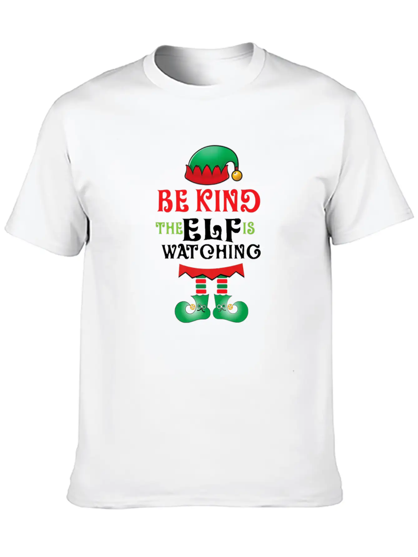 Be Kind Teacher Elf Anti Bullying Kindness Essential Unisex Summer Tee – Soft Cotton Casual Fit