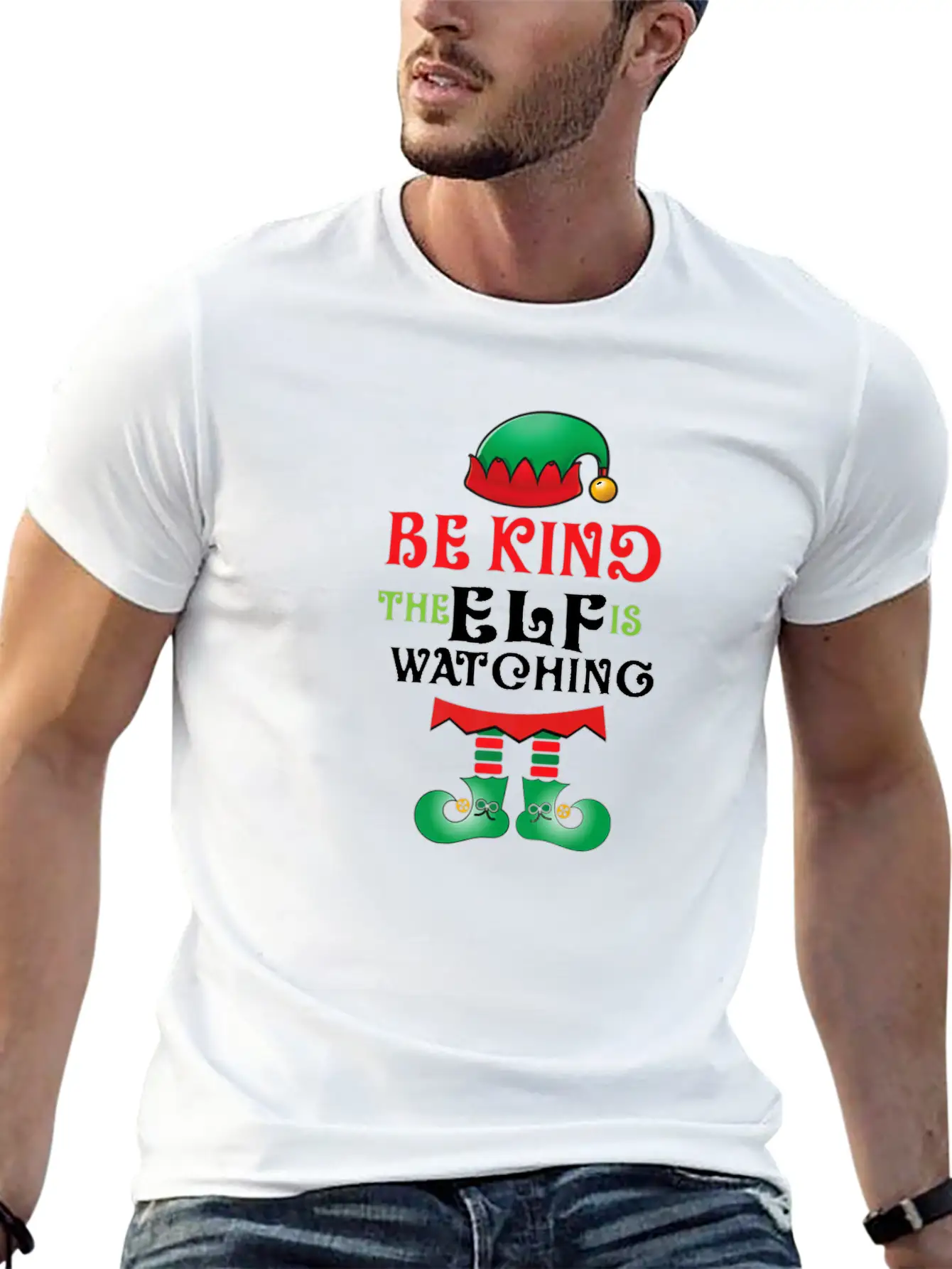 Be Kind Teacher Elf Anti Bullying Kindness Essential Unisex Summer Tee – Soft Cotton Casual Fit