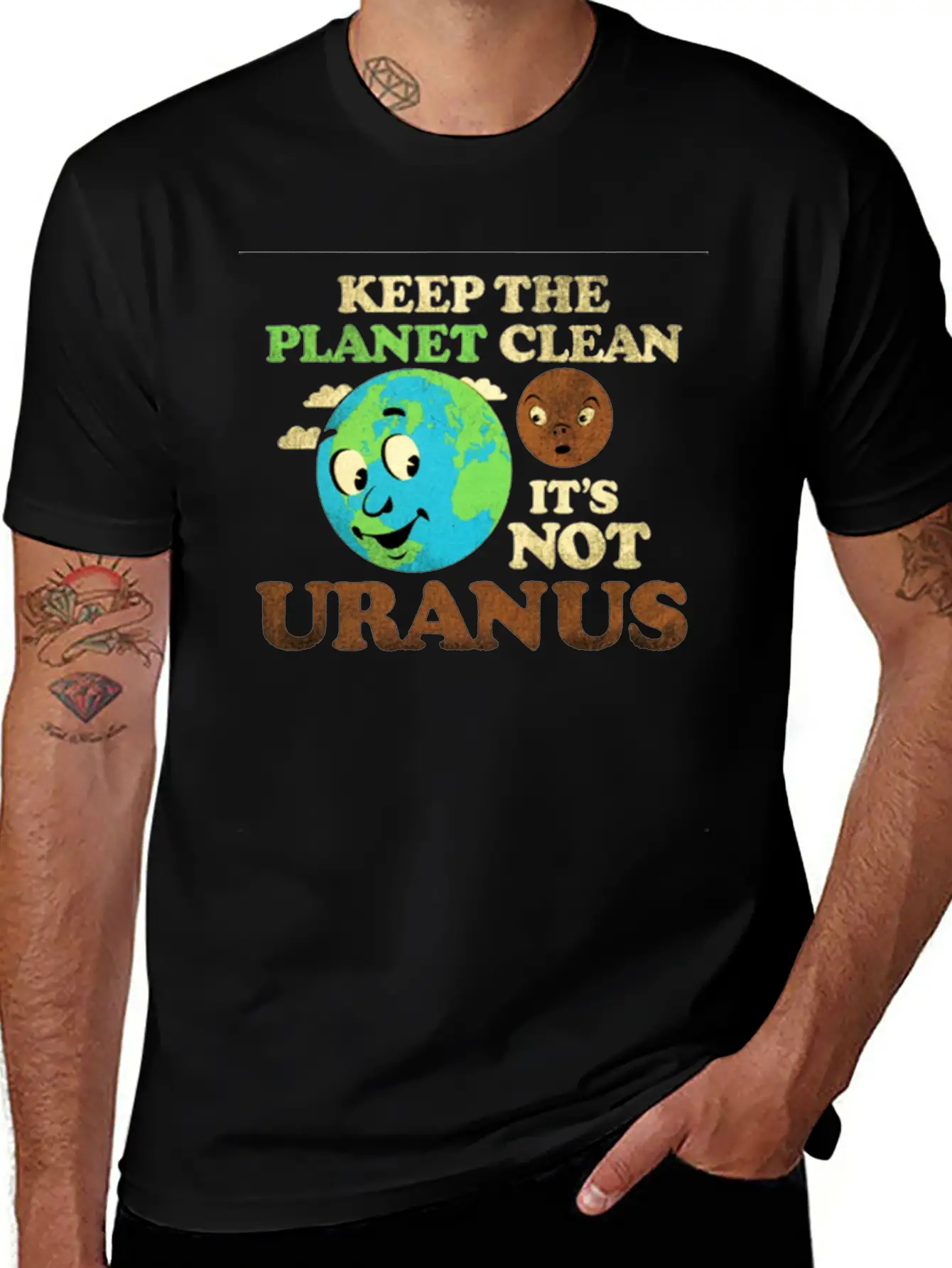 Be Kind To The Planet Basic Graphic T-Shirt – Daily Comfort In Soft Cotton
