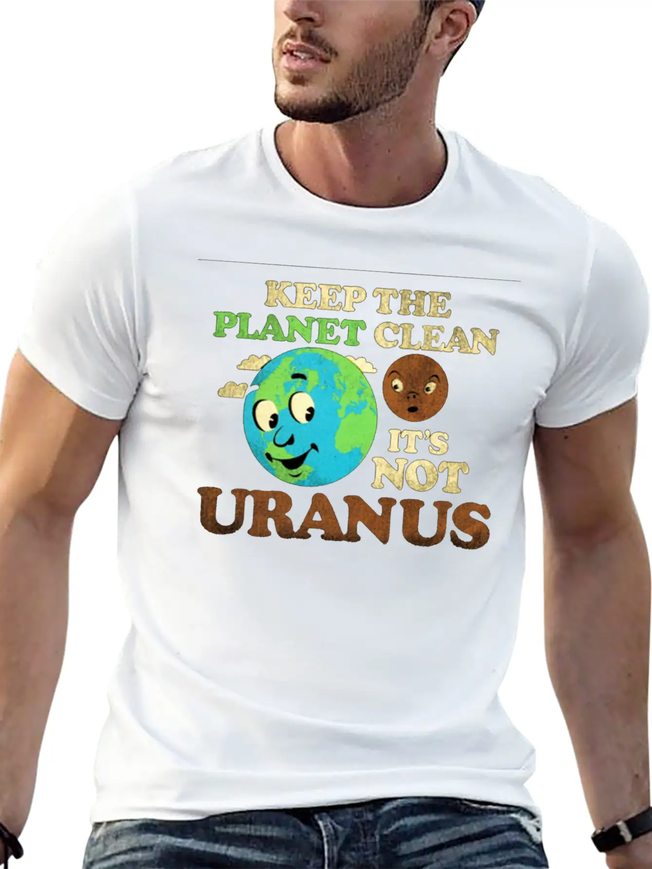 Be Kind To The Planet Basic Graphic T-Shirt – Daily Comfort In Soft Cotton