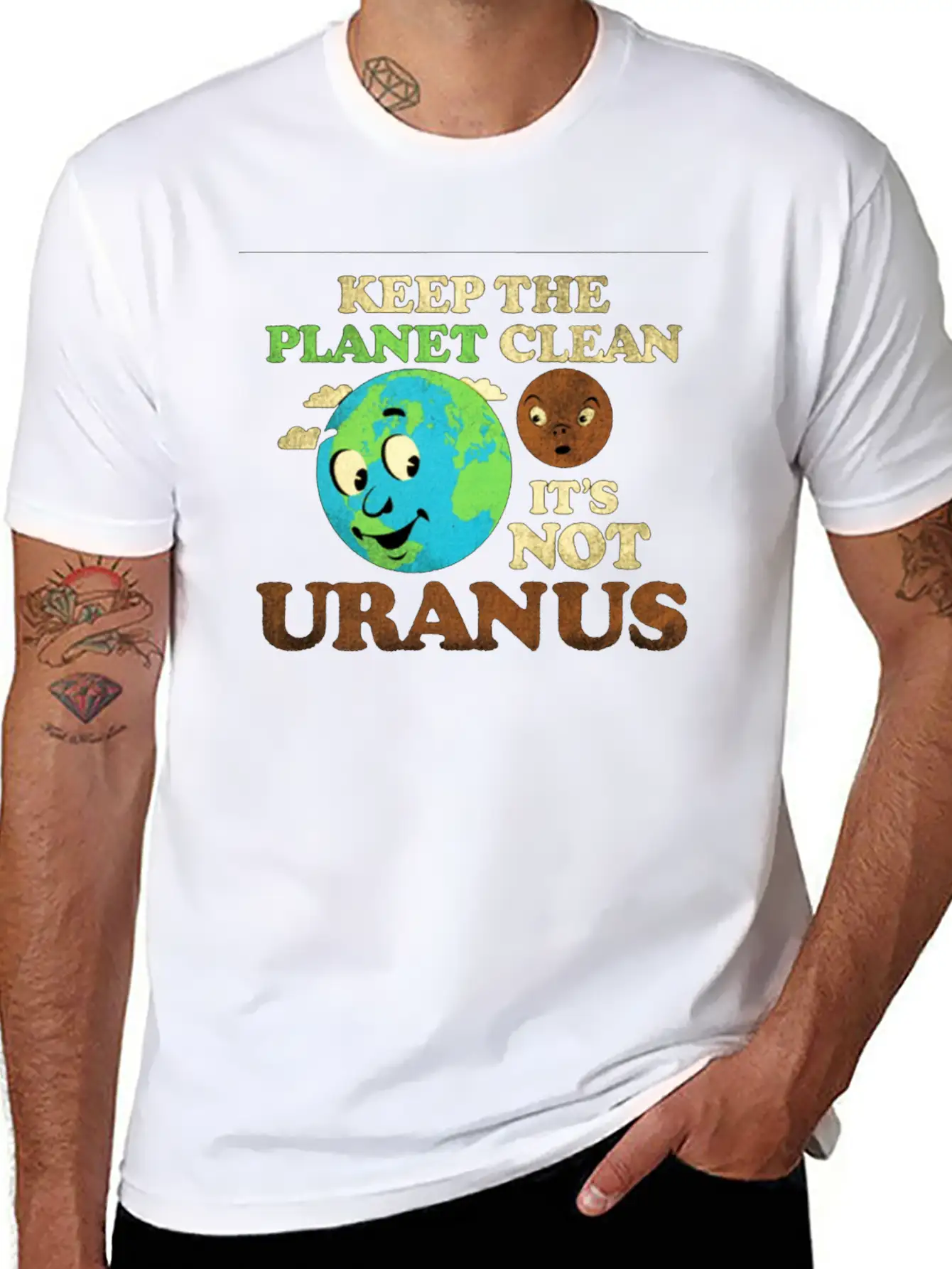 Be Kind To The Planet Basic Graphic T-Shirt – Daily Comfort In Soft Cotton