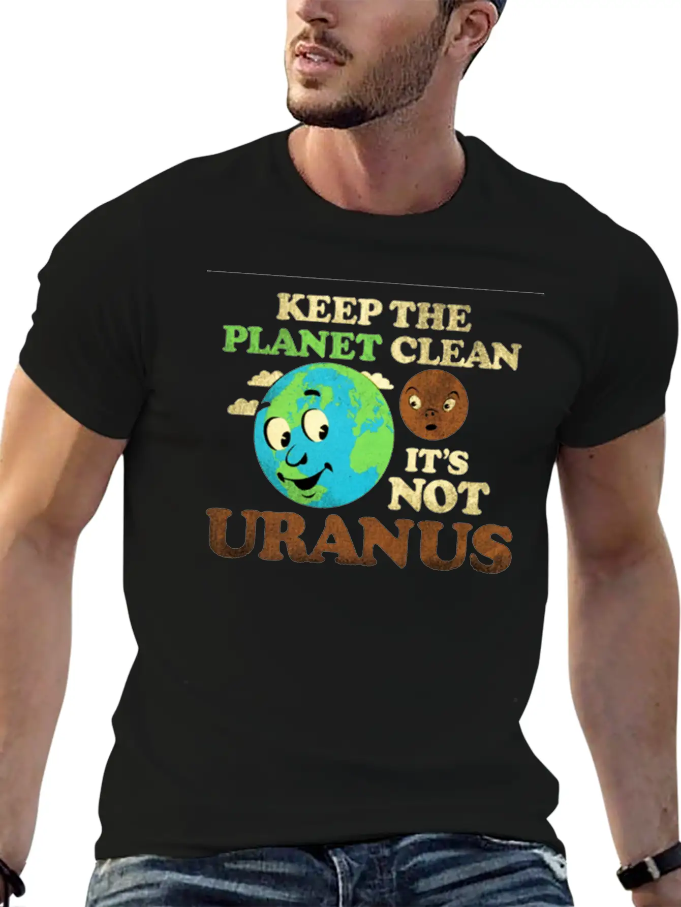 Be Kind To The Planet Basic Graphic T-Shirt – Daily Comfort In Soft Cotton