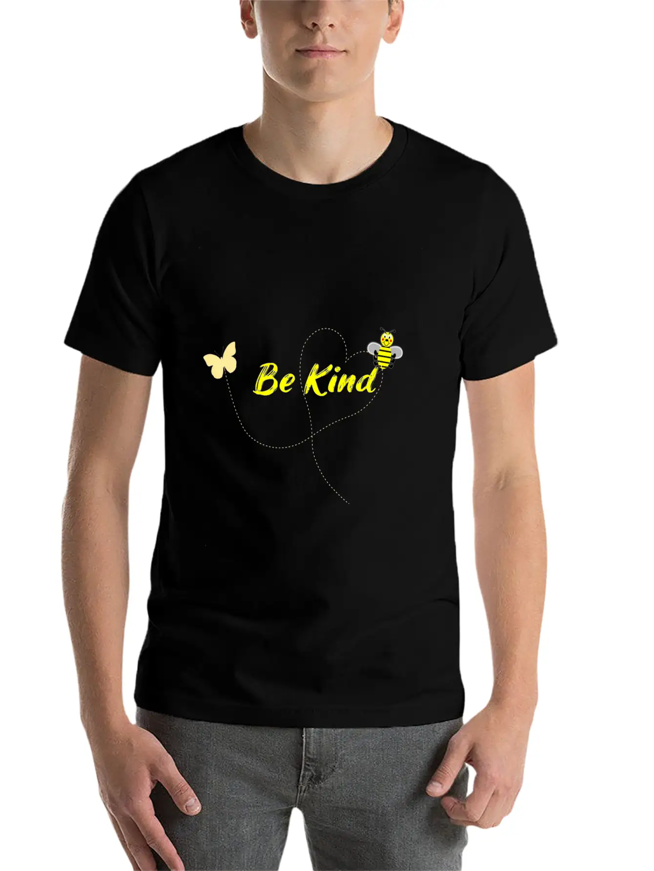 Be Kind Unisex Short Sleeve Soft Cotton T-Shirt – Casual Everyday Wear