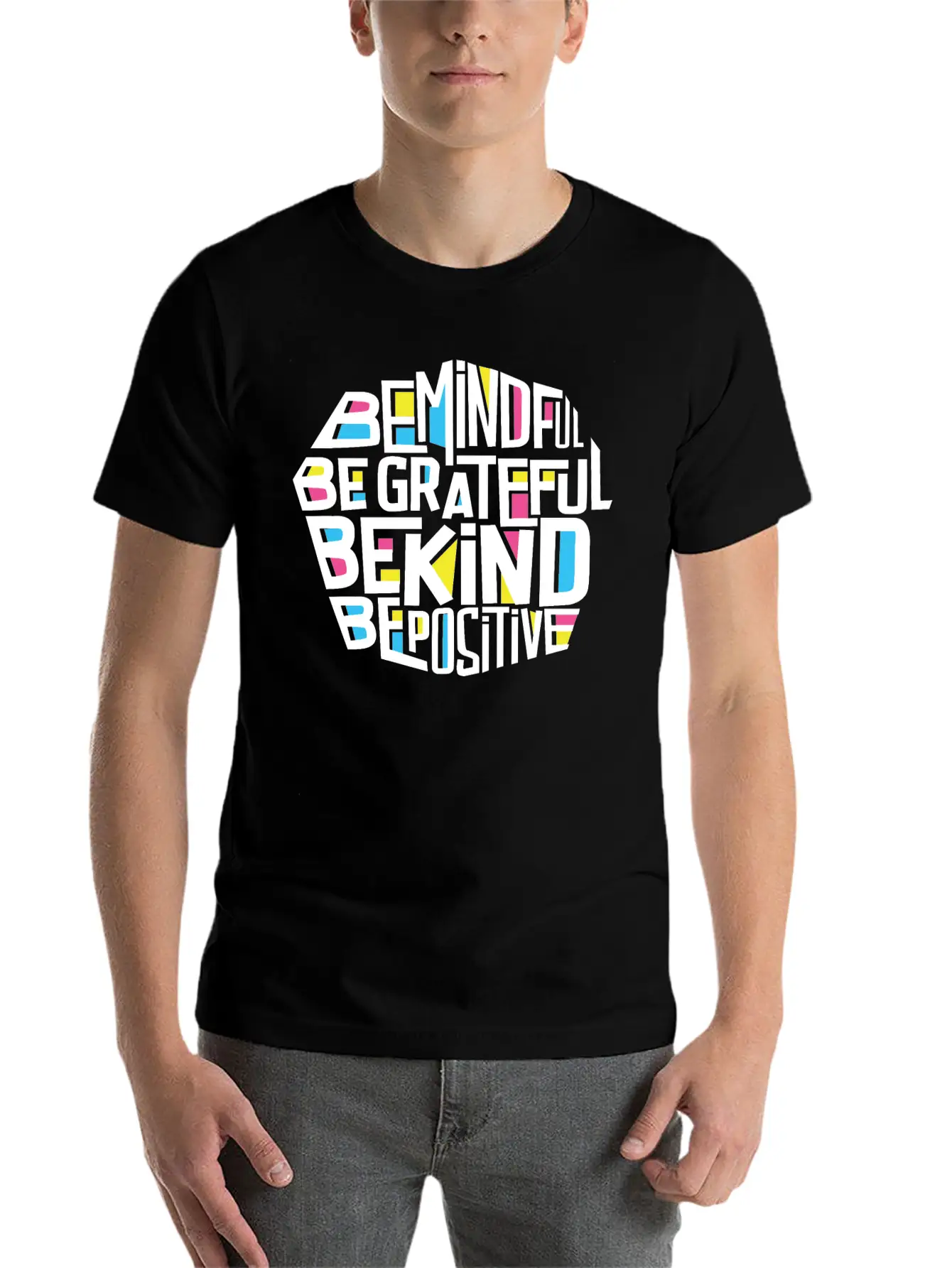 Be Mindful Timeless Short Sleeve Tee – Comfy And Minimalist Design