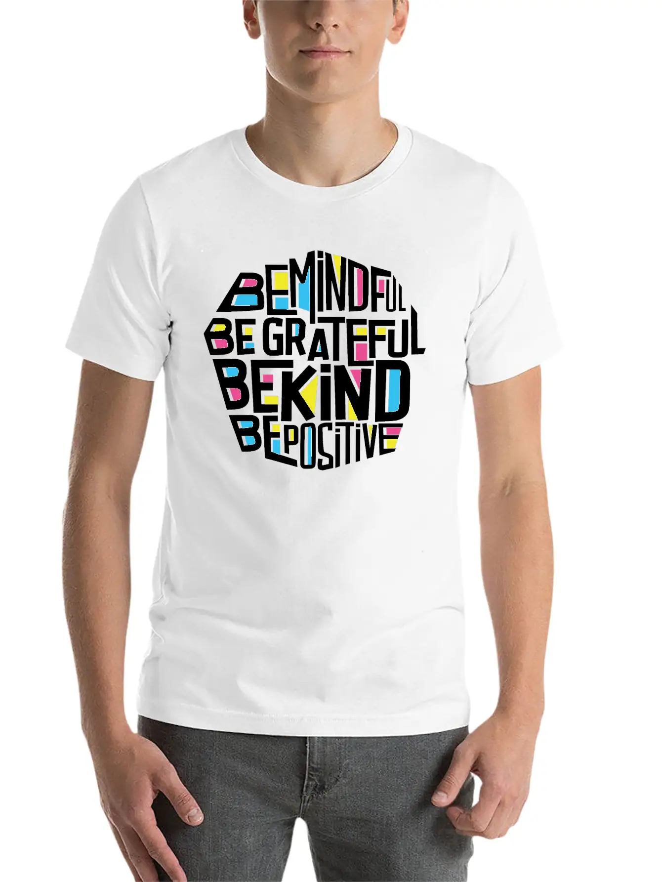 Be Mindful Timeless Short Sleeve Tee – Comfy And Minimalist Design