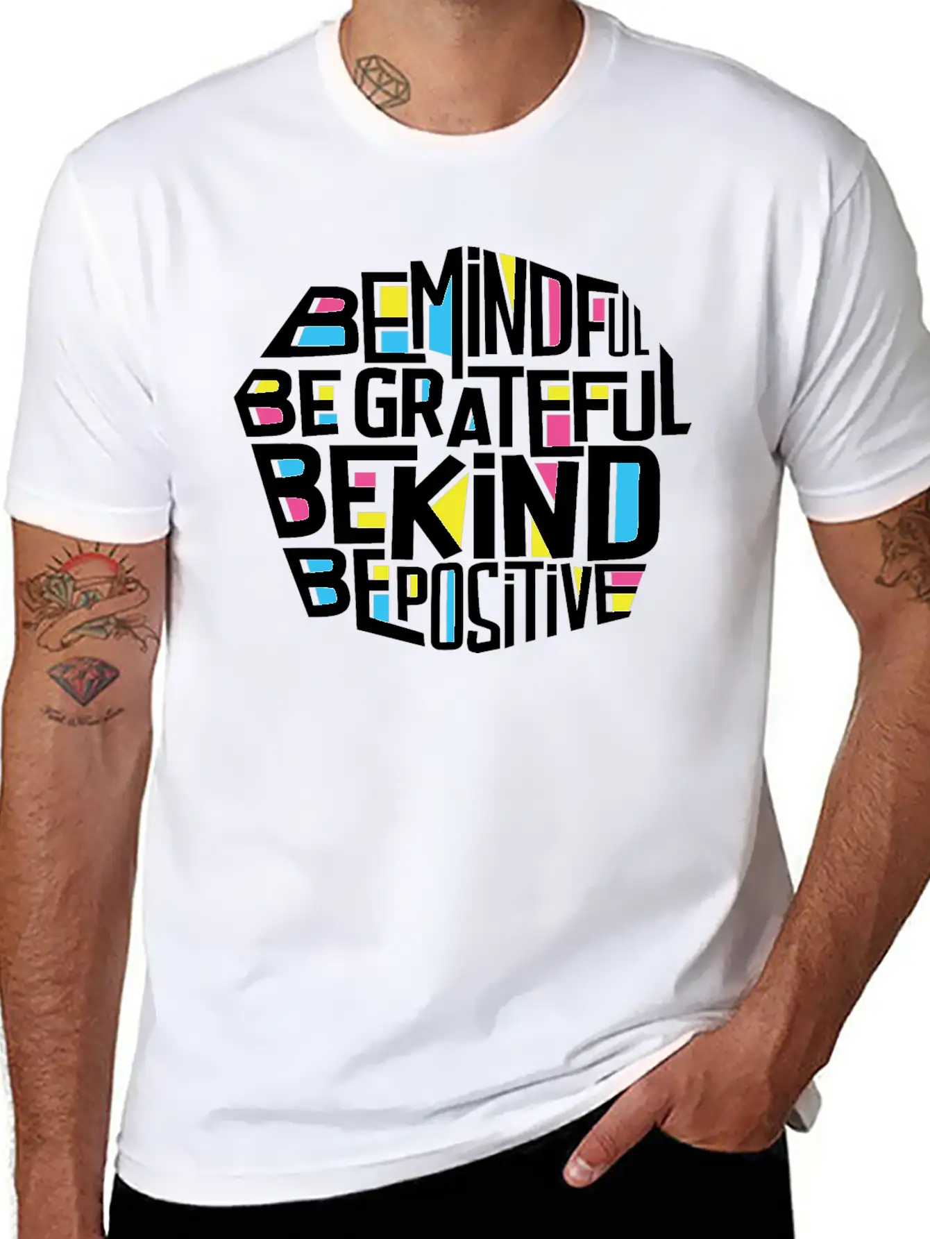 Be Mindful Timeless Short Sleeve Tee – Comfy And Minimalist Design