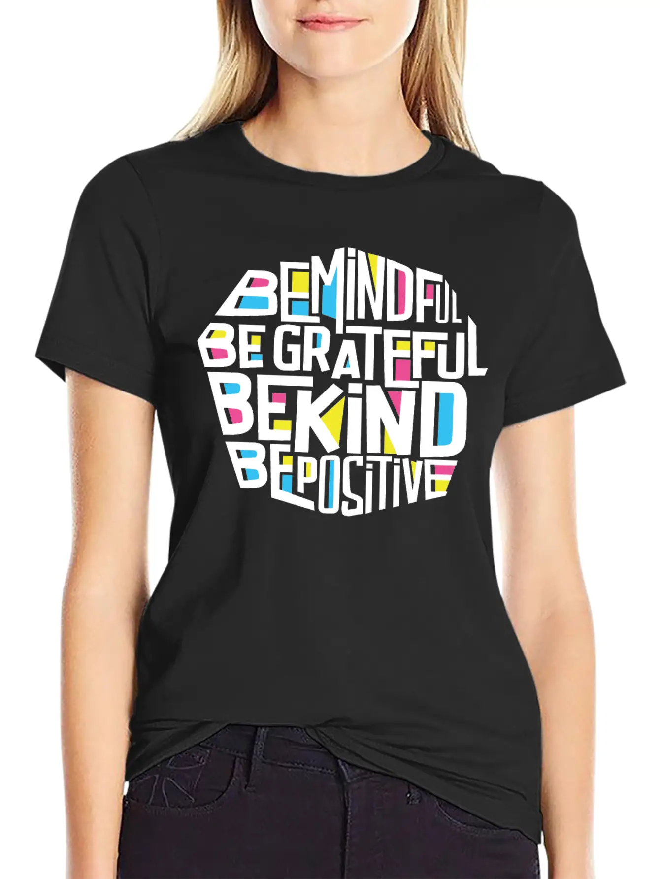 Be Mindful Timeless Short Sleeve Tee – Comfy And Minimalist Design