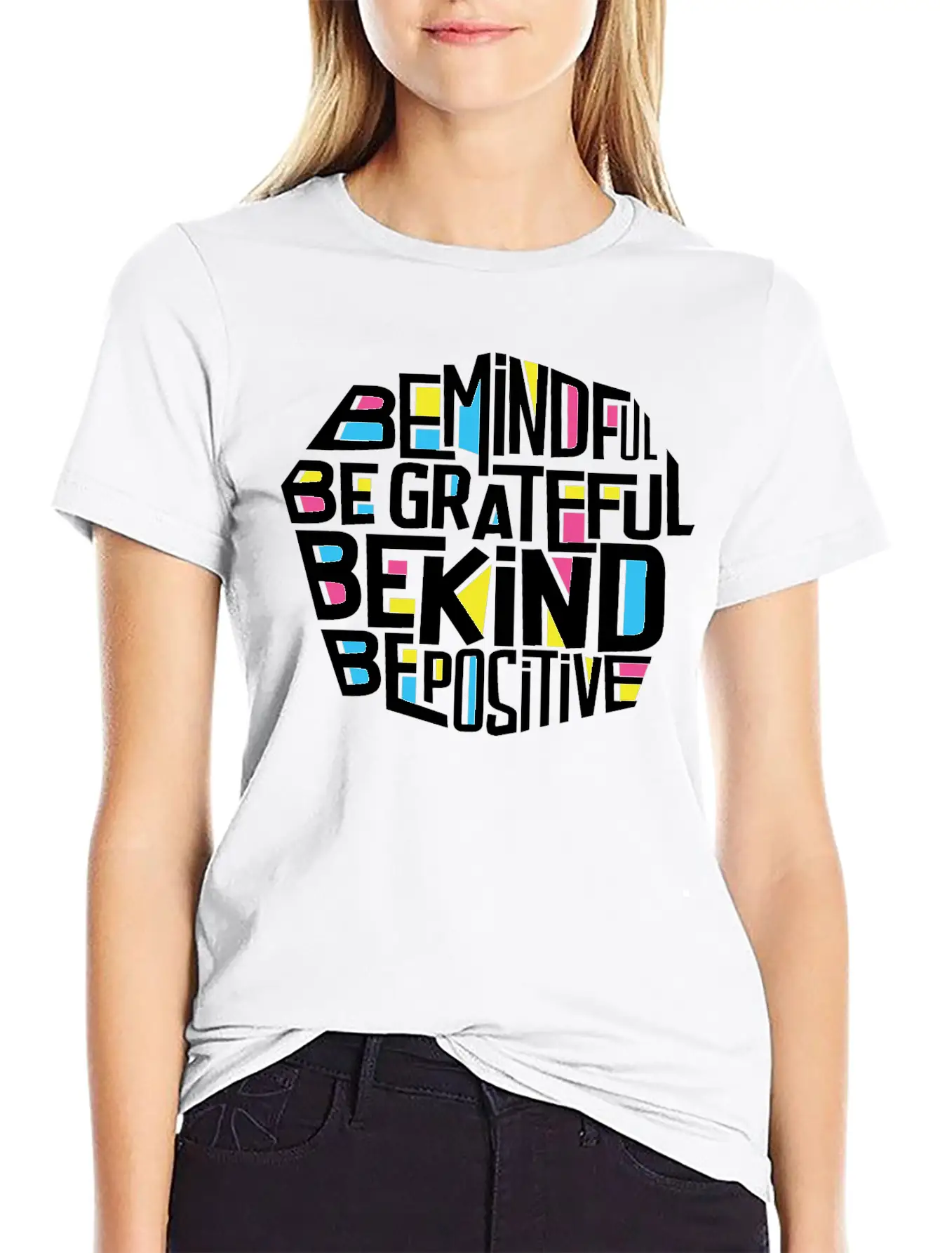 Be Mindful Timeless Short Sleeve Tee – Comfy And Minimalist Design