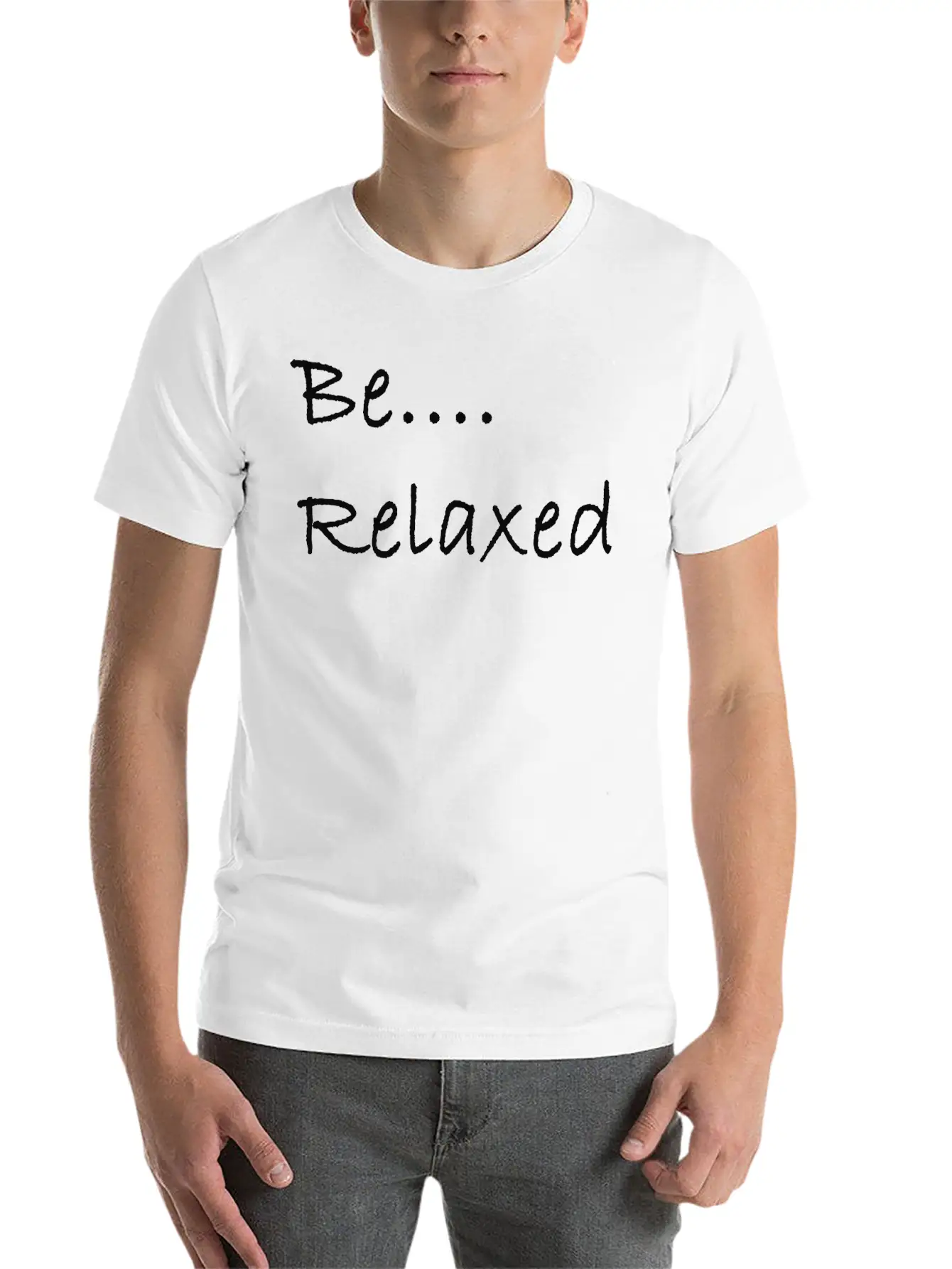 Be Relax Stylish Everyday T-Shirt – Unisex Basic Cotton Tee