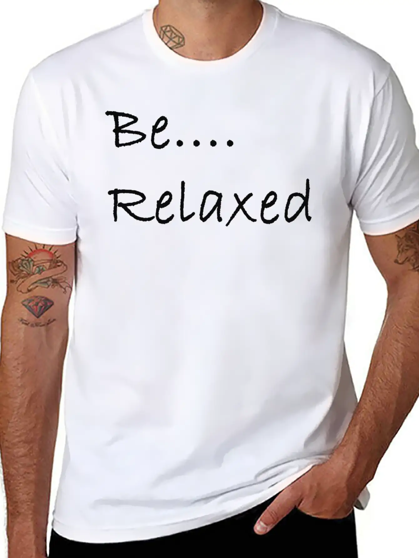 Be Relax Stylish Everyday T-Shirt – Unisex Basic Cotton Tee