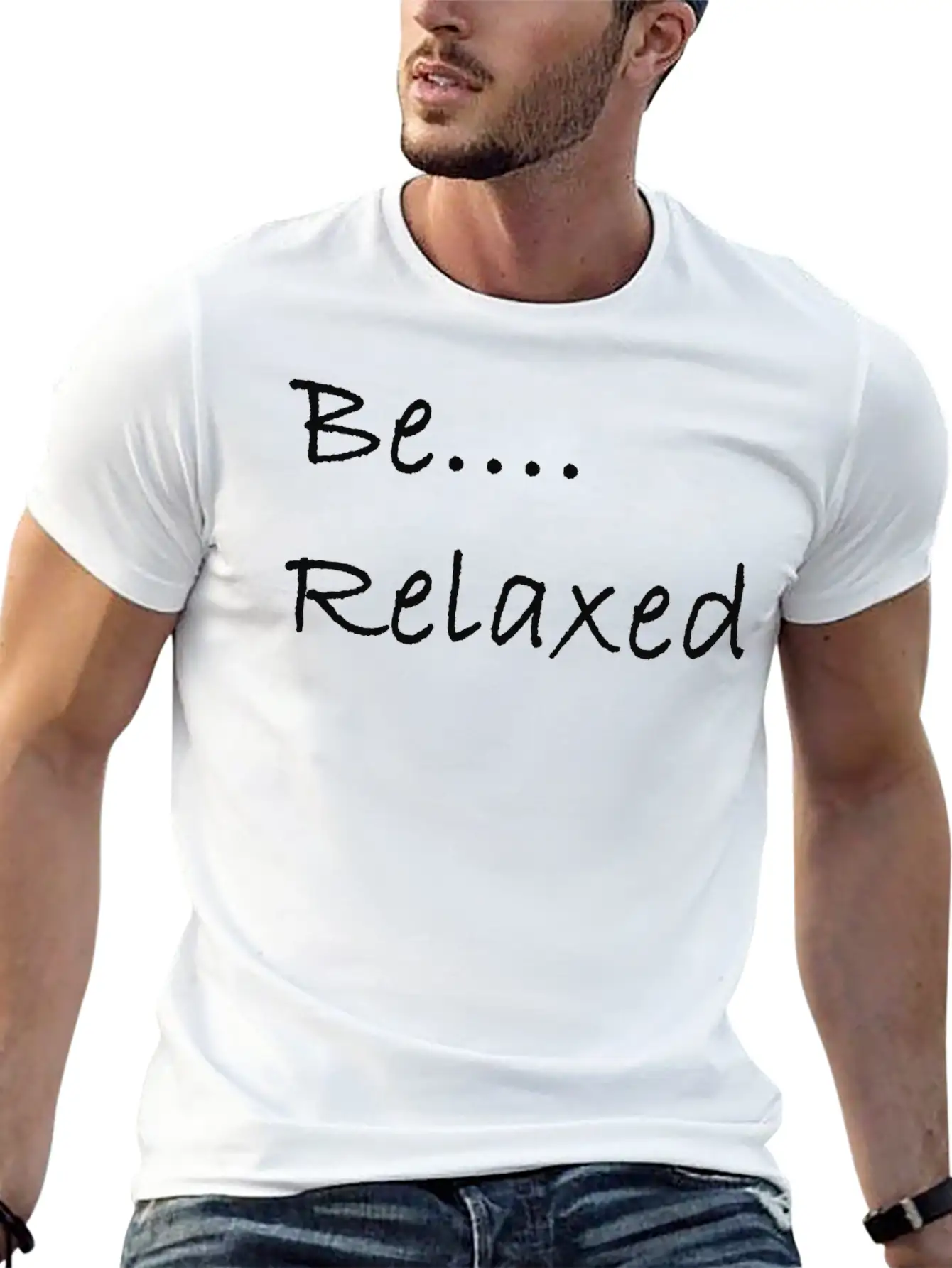 Be Relax Stylish Everyday T-Shirt – Unisex Basic Cotton Tee