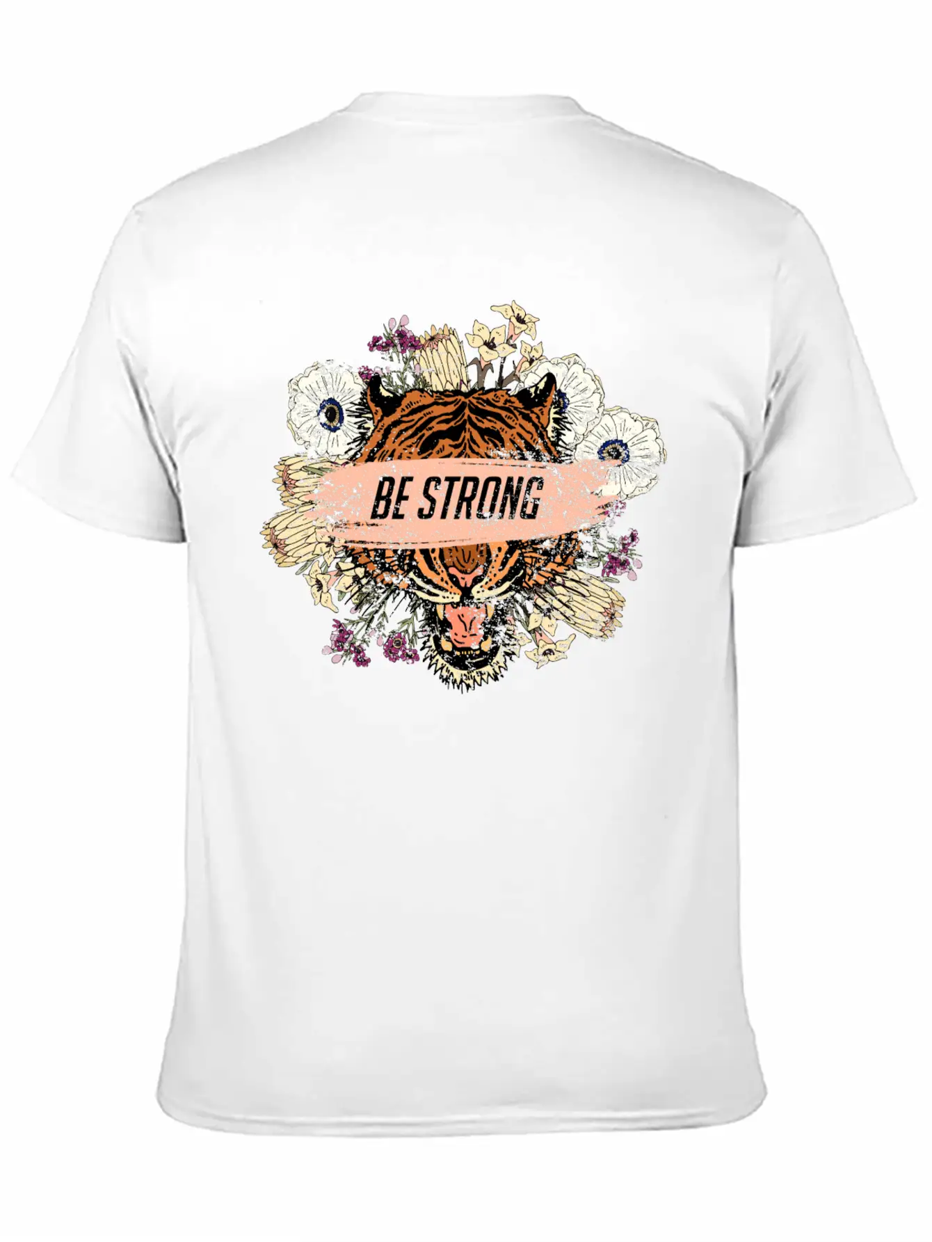 Be Strong Basic Graphic T-Shirt – Daily Comfort In Soft Cotton