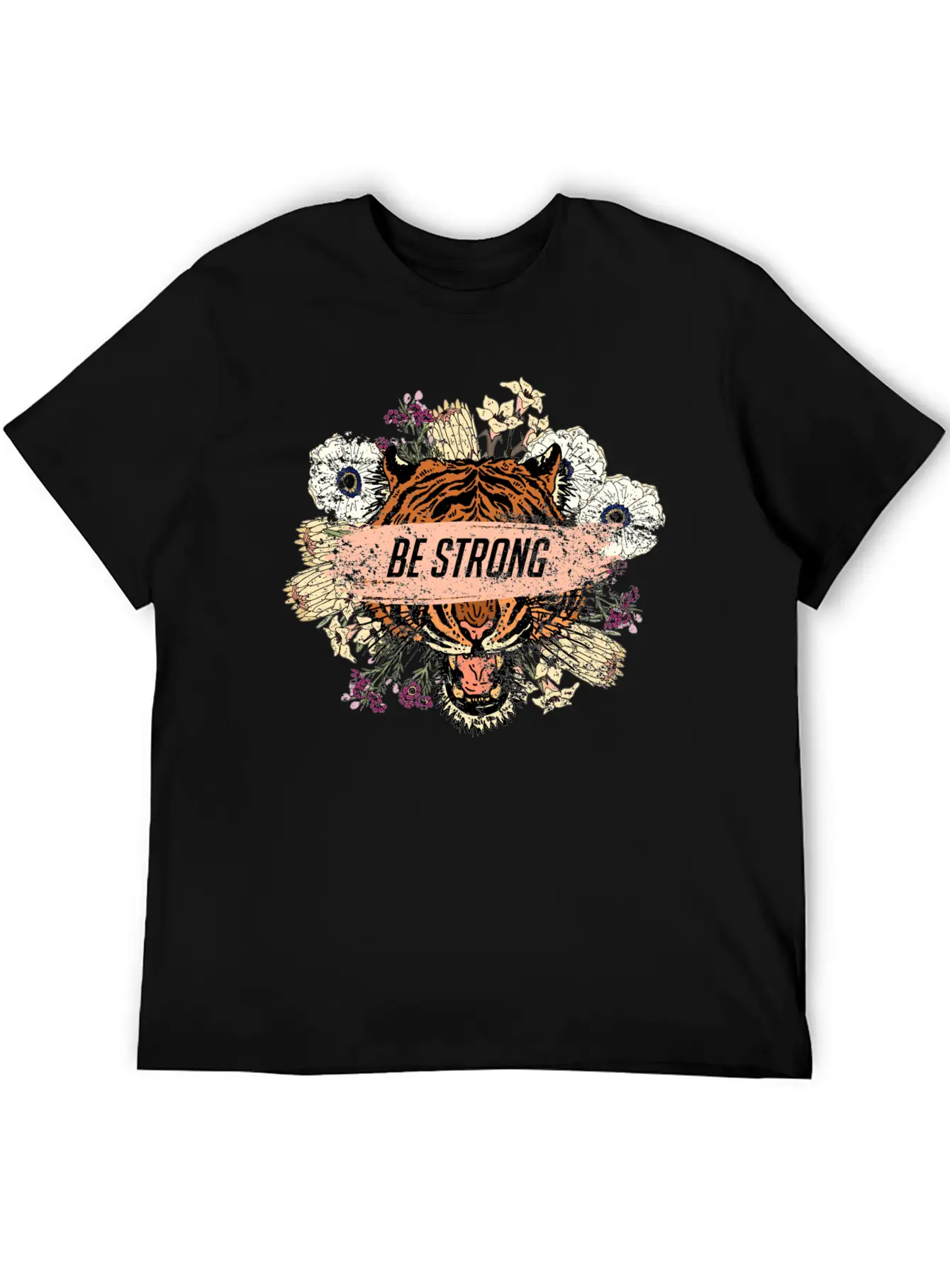 Be Strong Basic Graphic T-Shirt – Daily Comfort In Soft Cotton