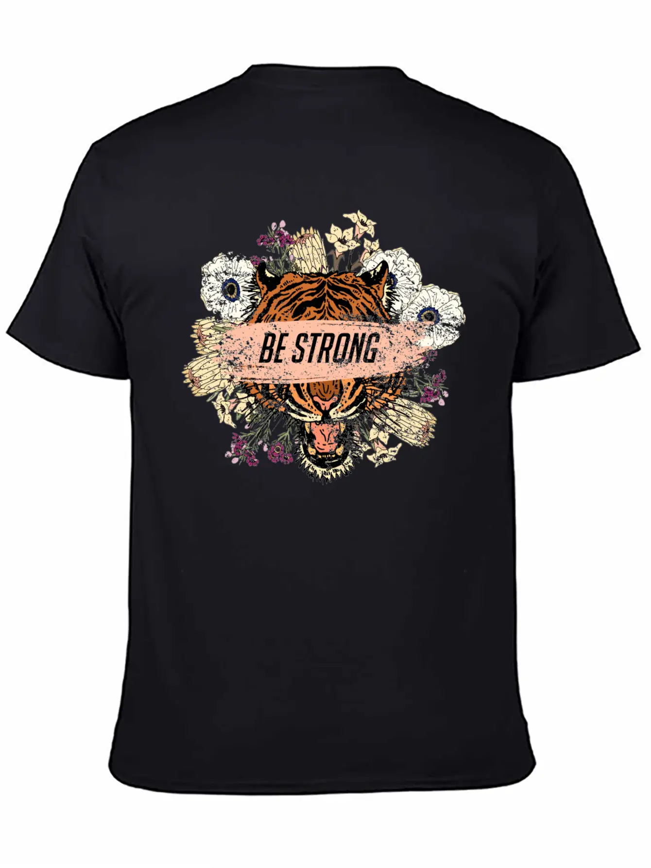 Be Strong Basic Graphic T-Shirt – Daily Comfort In Soft Cotton